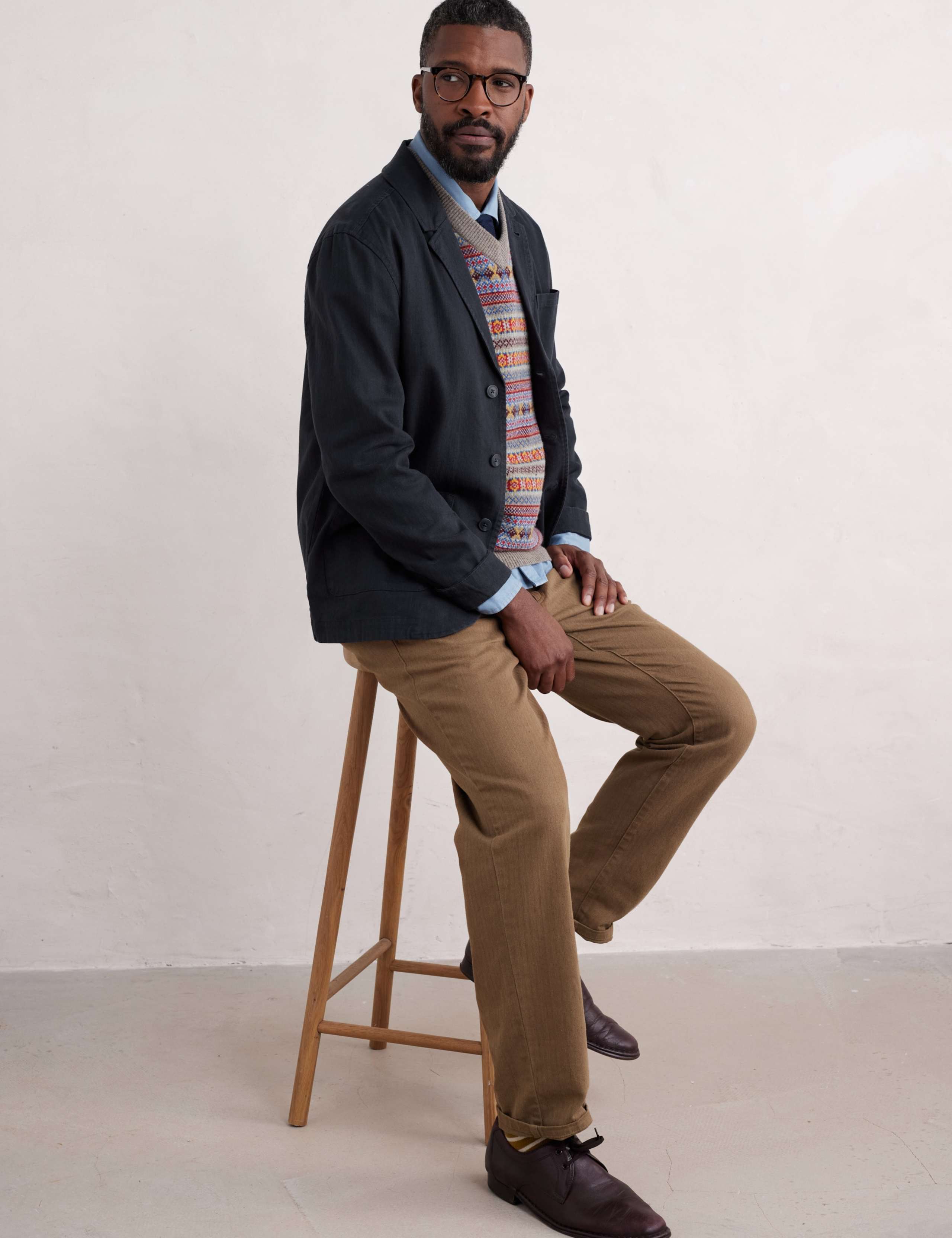 Linen Rich Textured Jacket