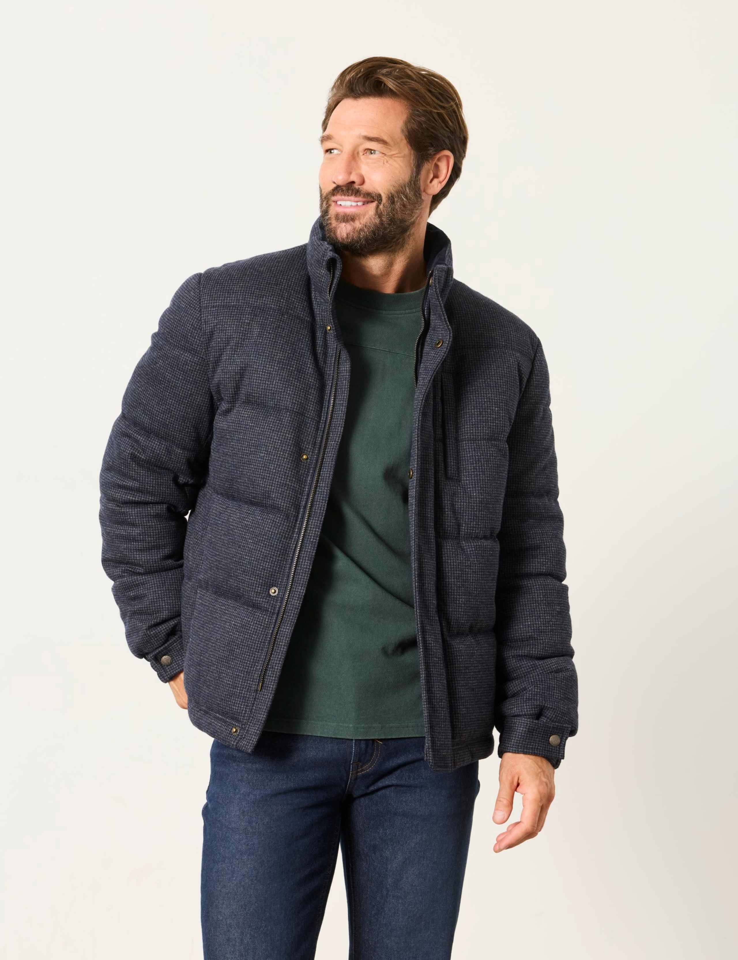 Puppytooth Puffer Jacket