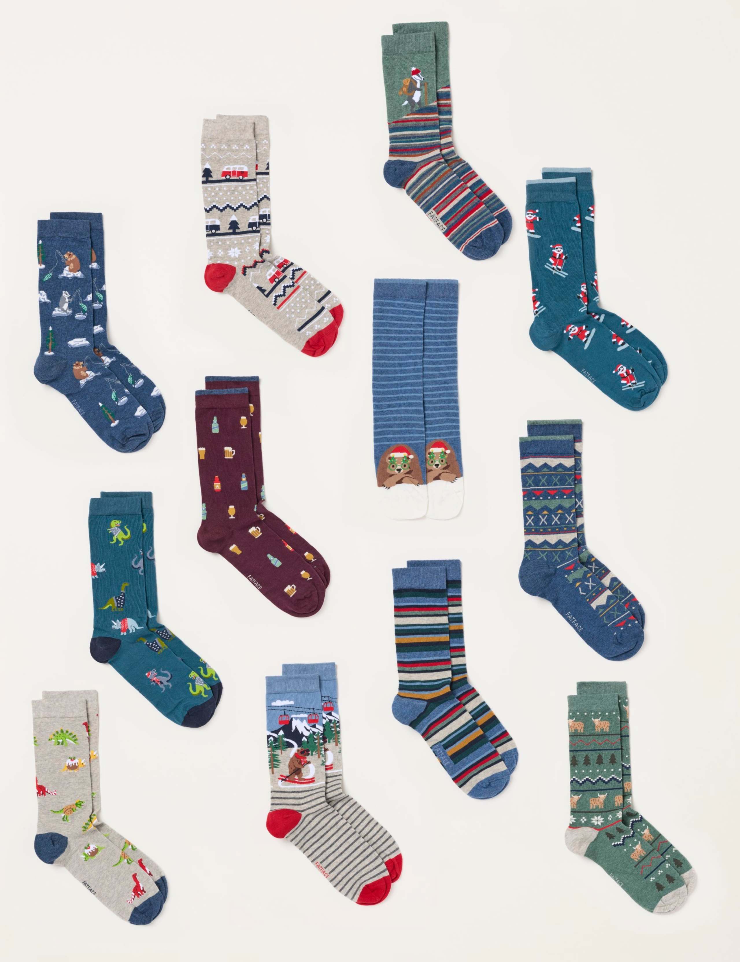 12 Days of Socks Advent Calendar