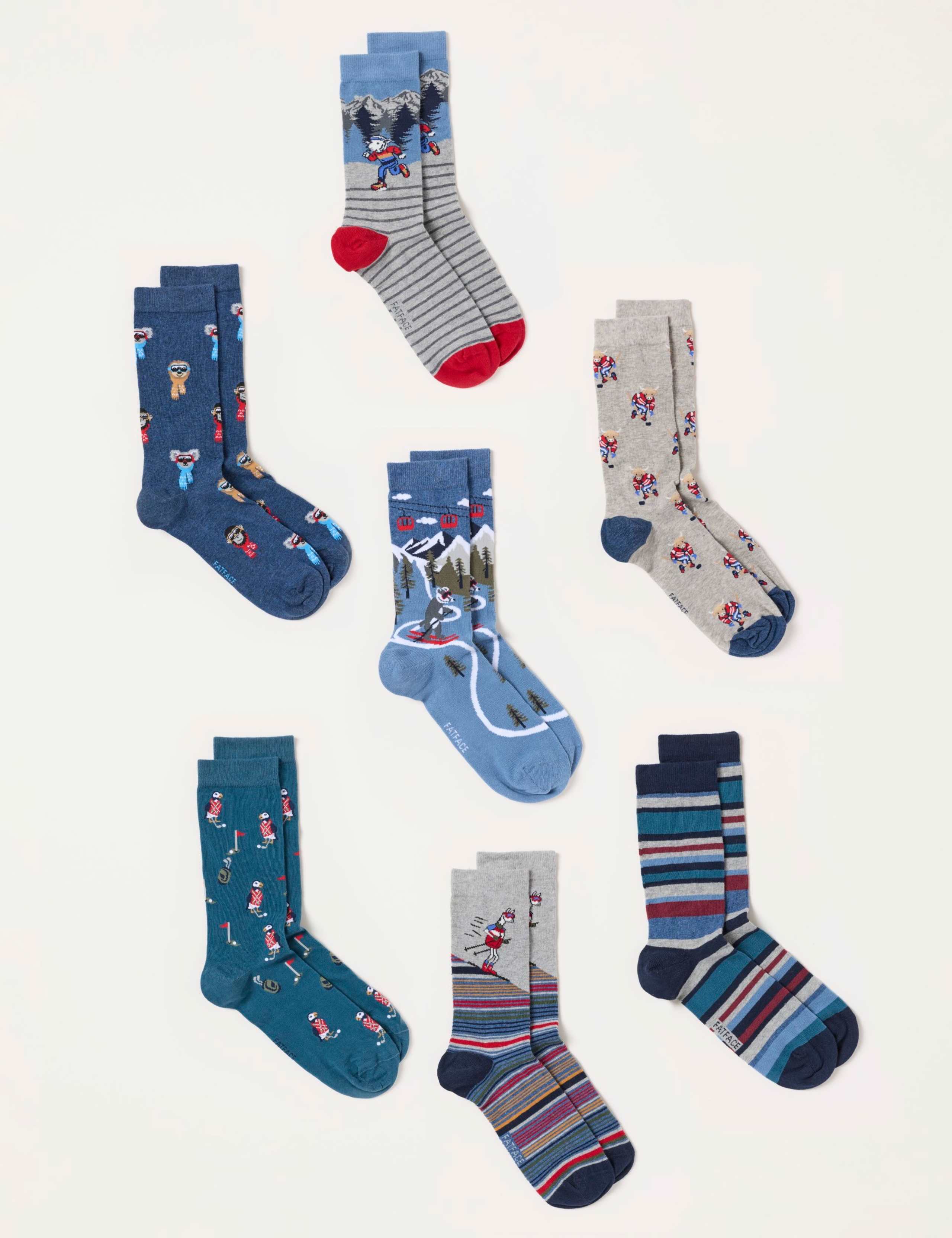 7 Days of Socks Gift Set