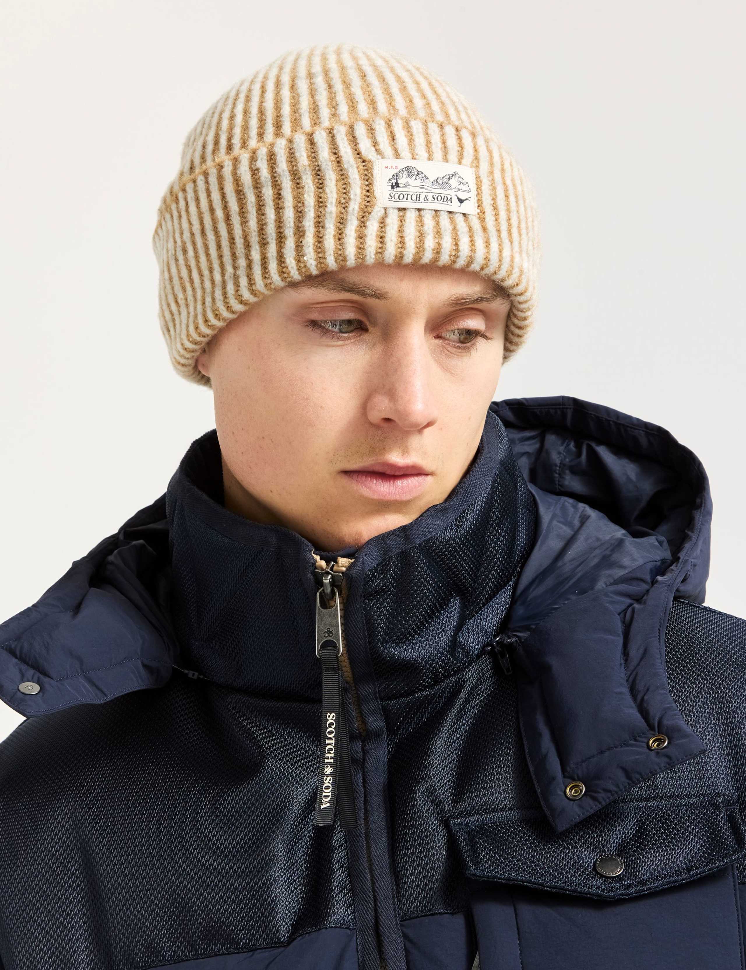 Ribbed Beanie Hat