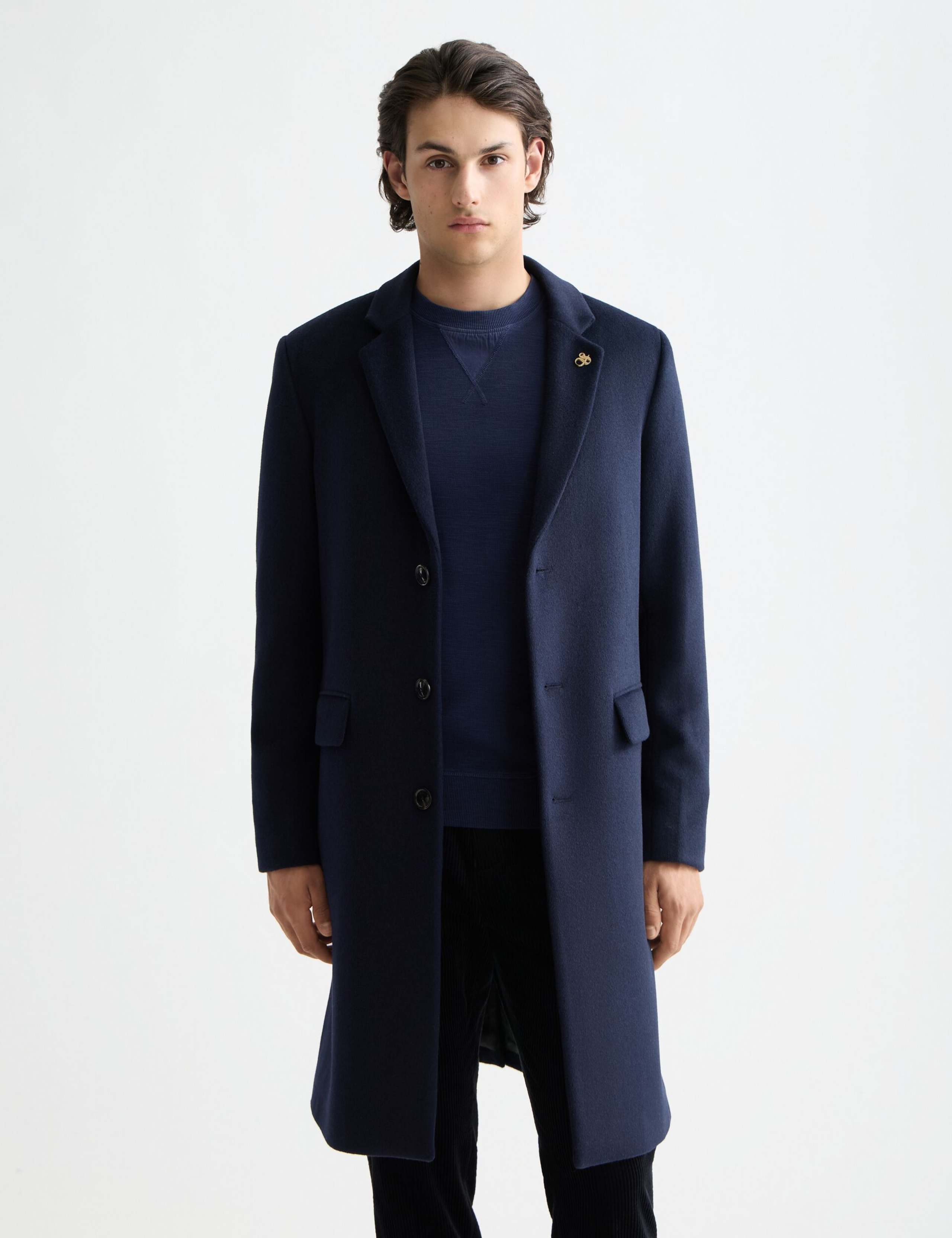 Wool Rich Overcoat