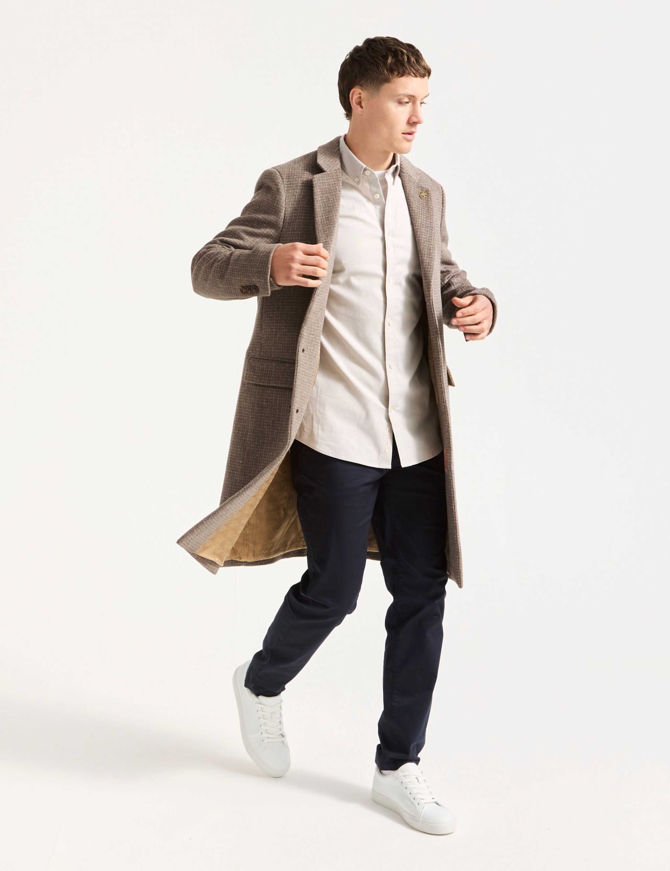 Wool Rich Overcoat