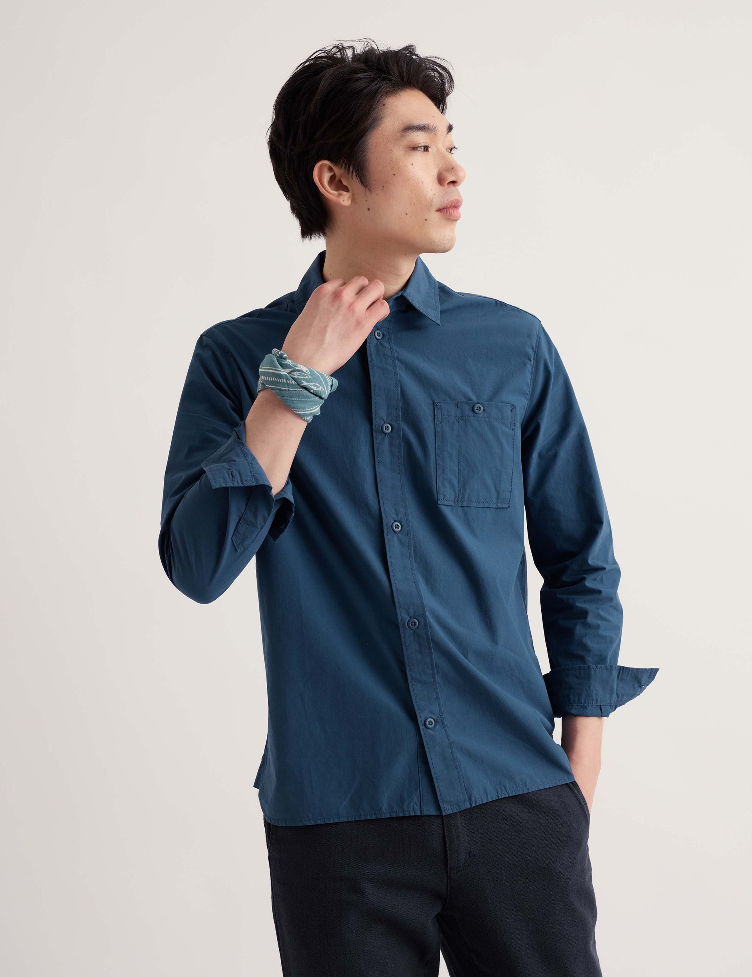 Relaxed Fit Pure Cotton Shirt