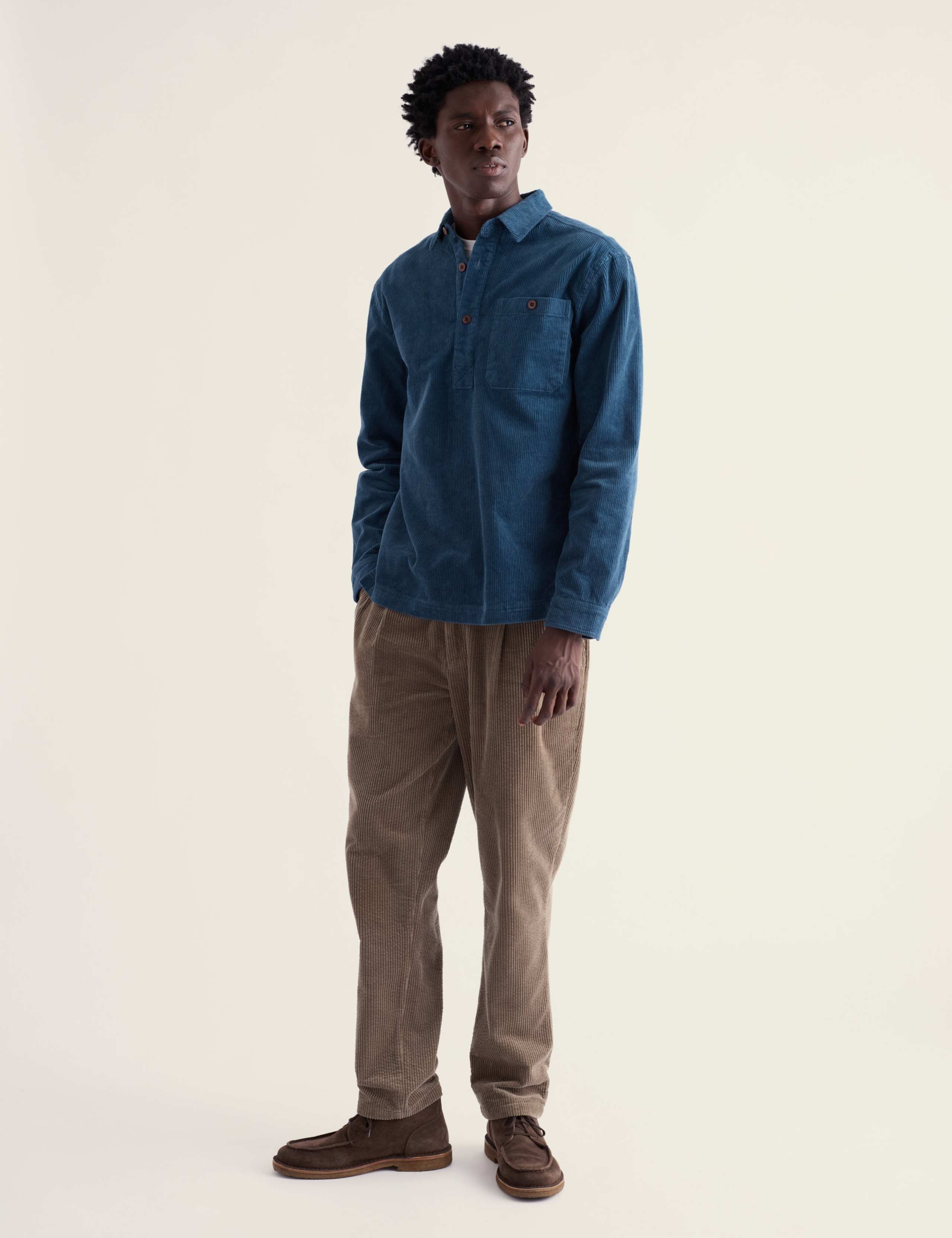 Relaxed Fit Corduroy Shirt