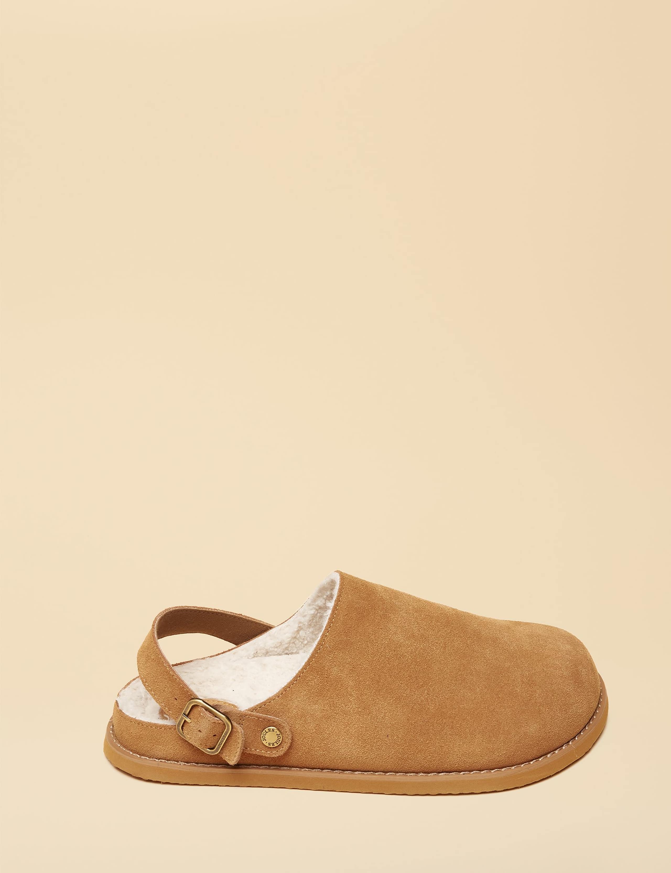 Suede Mule Slippers