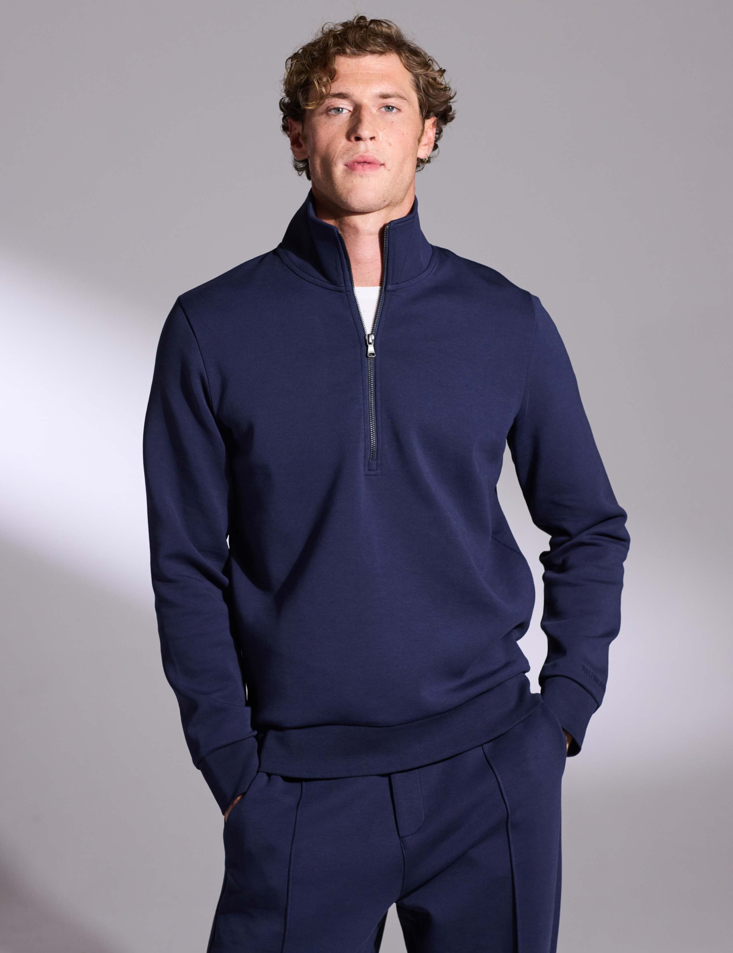 Cotton Rich Funnel Neck Jumper