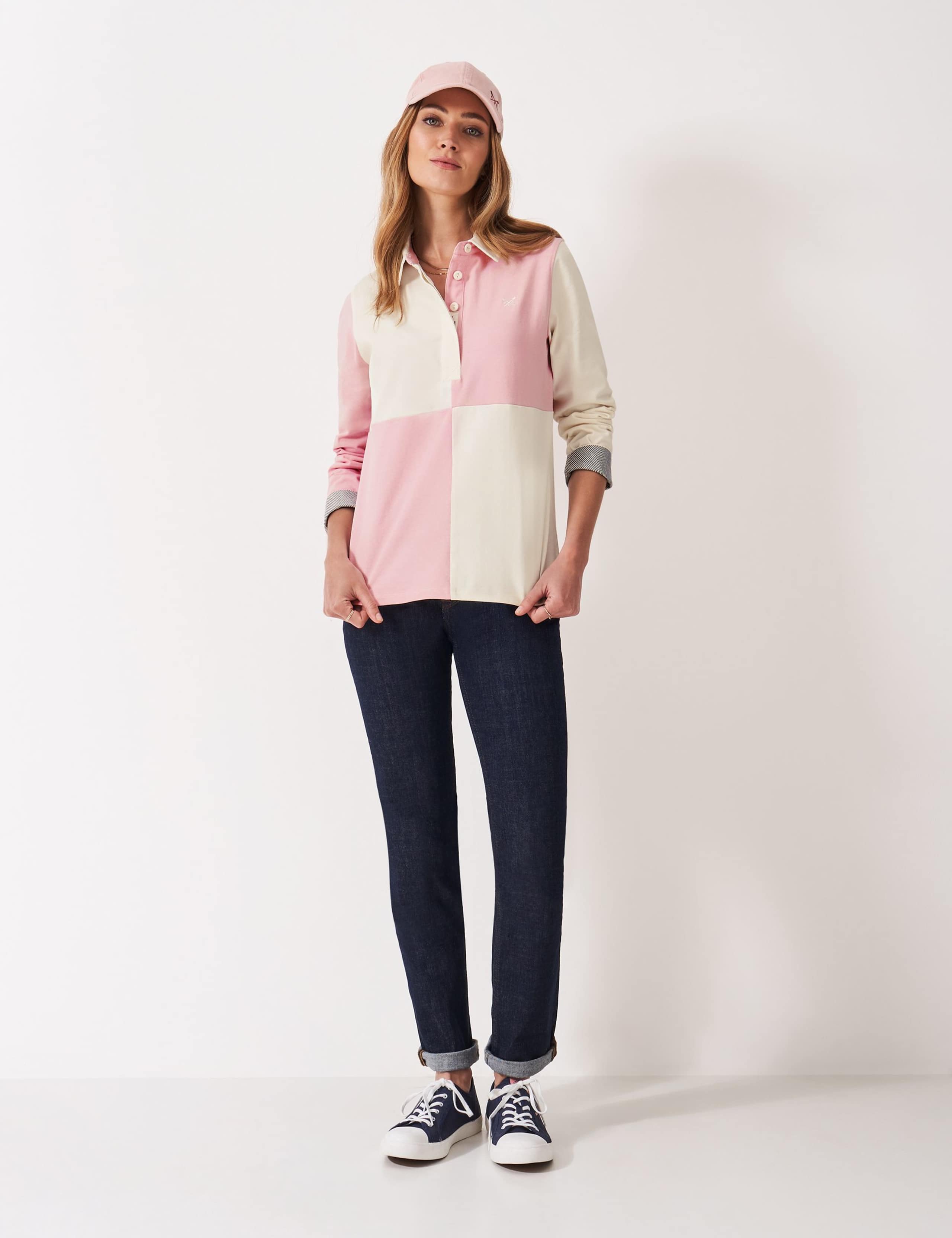 Pure Cotton Harlequin Rugby Shirt