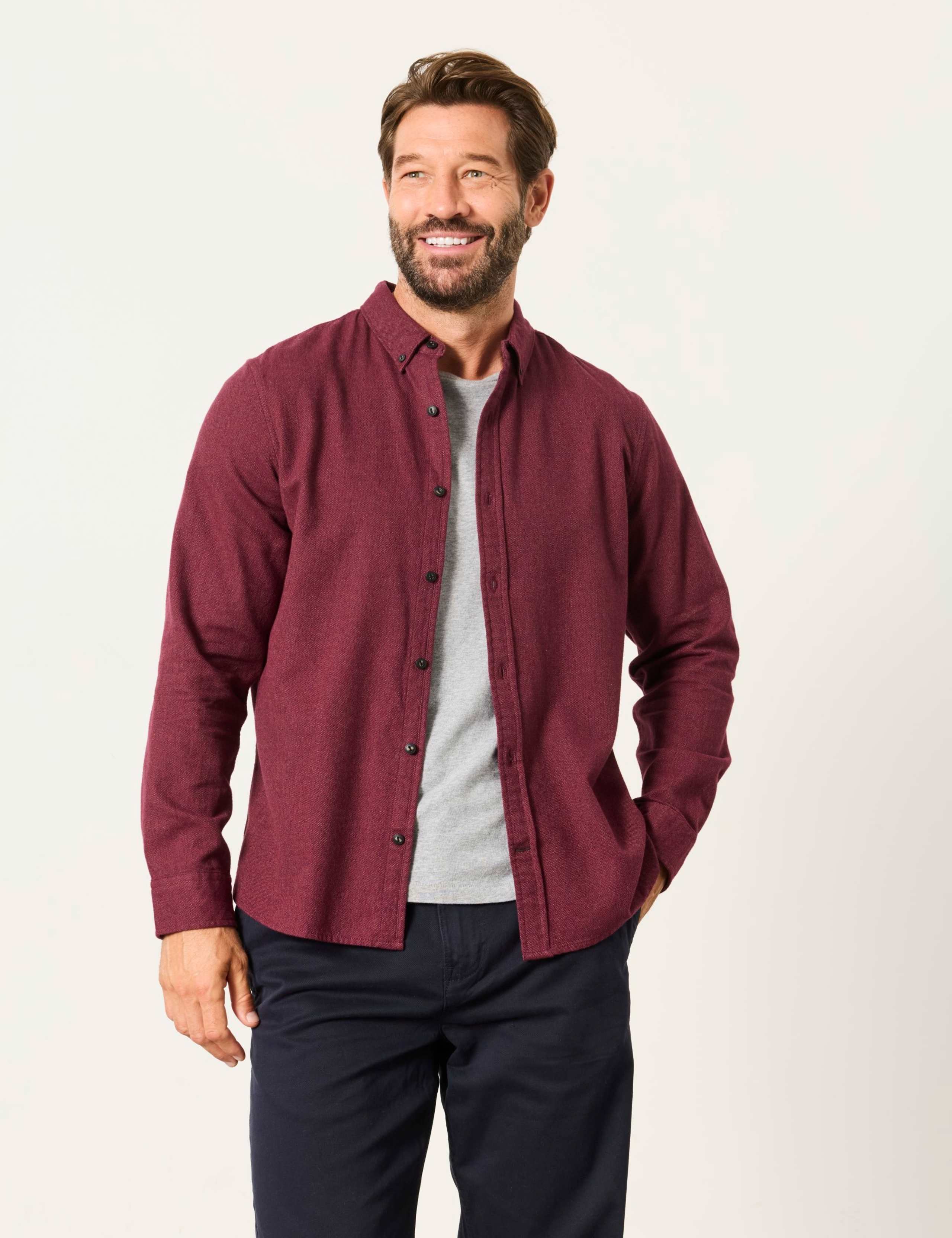 Regular Fit Pure Cotton Shirt