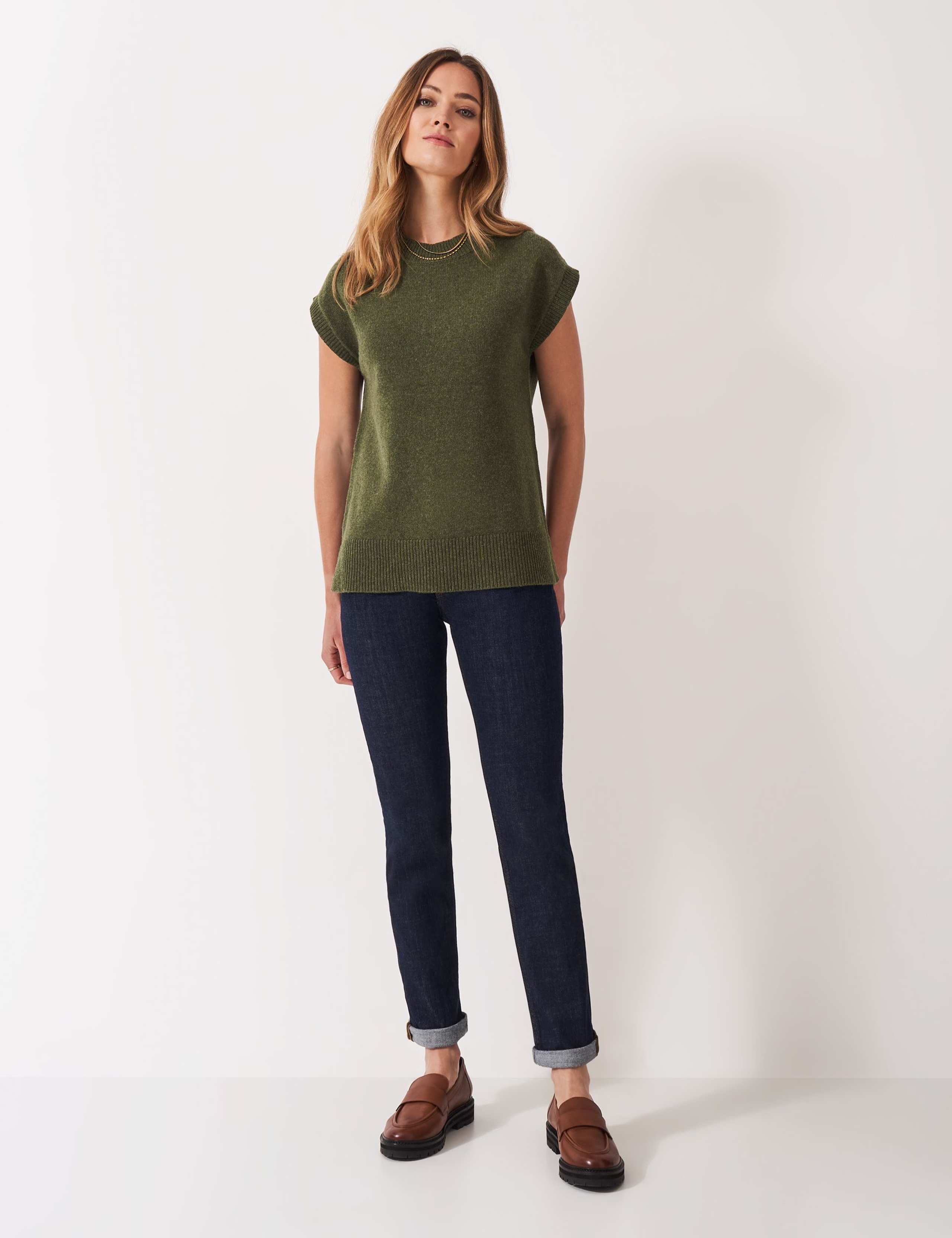 Merino Wool Rich Knitted Vest