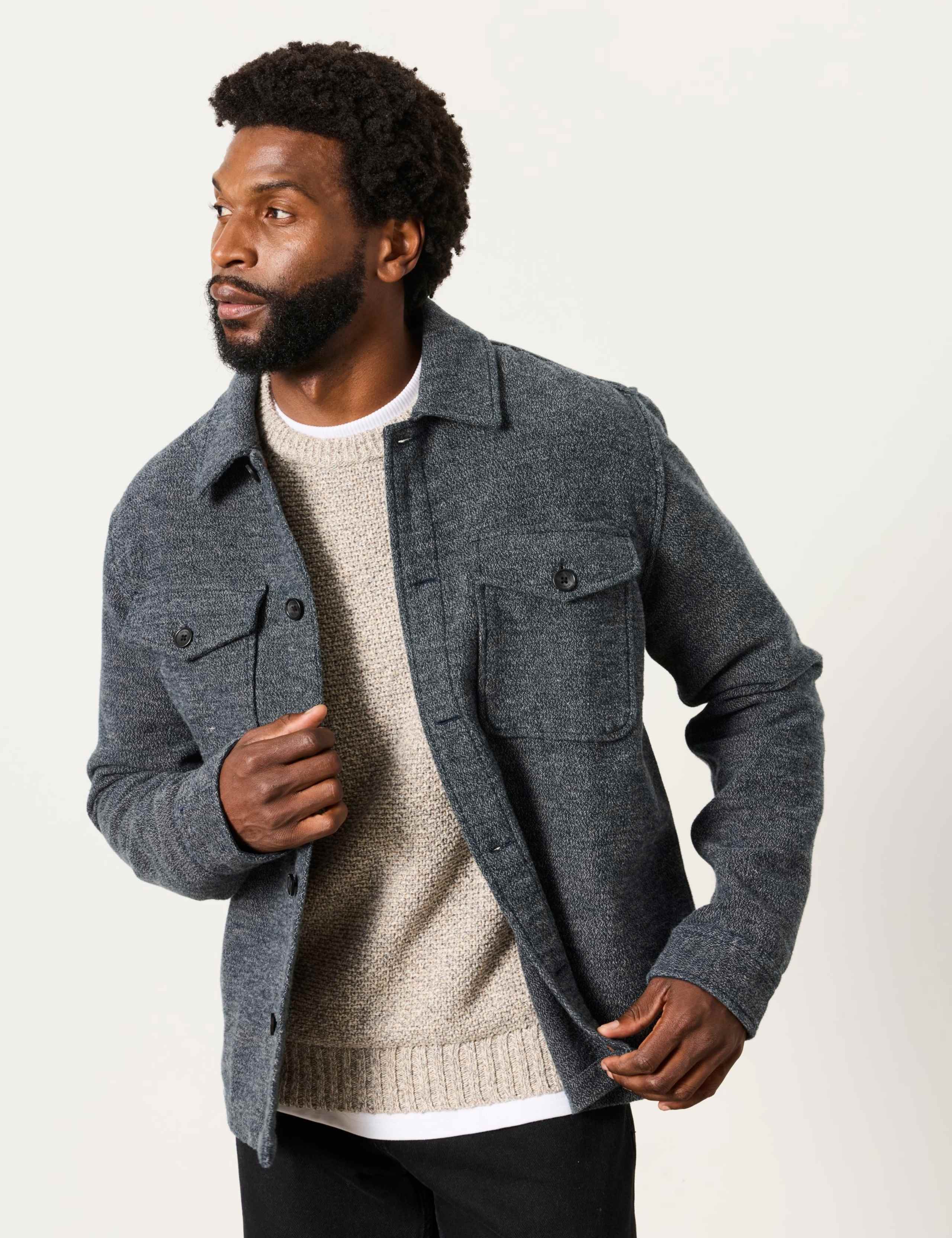 Pure Cotton Overshirt