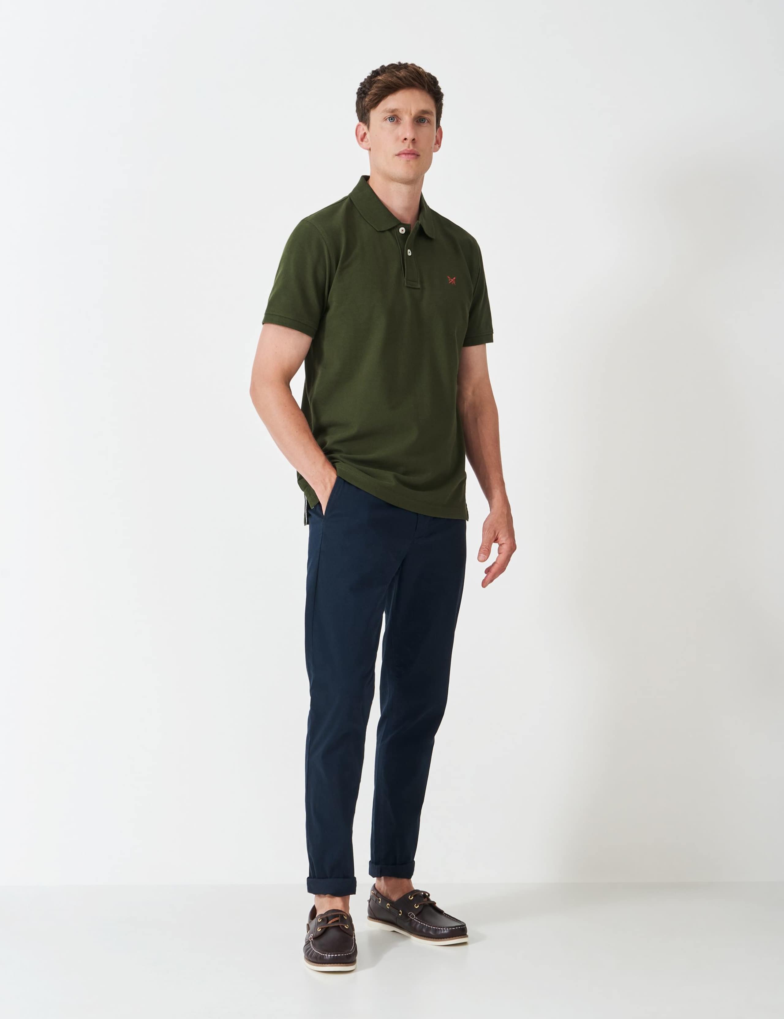 Pure Cotton Pique Polo Shirt