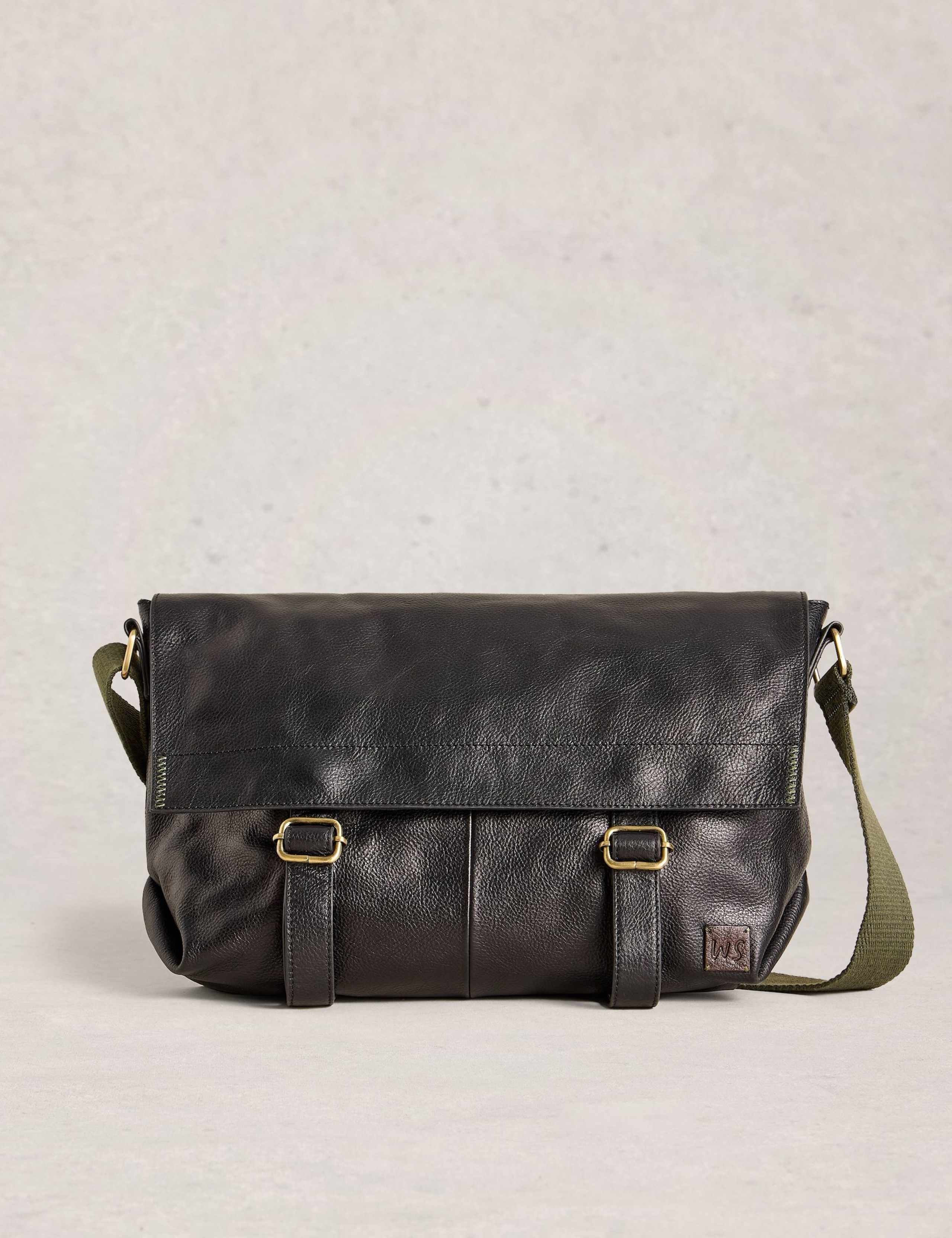 Leather Messenger Bag