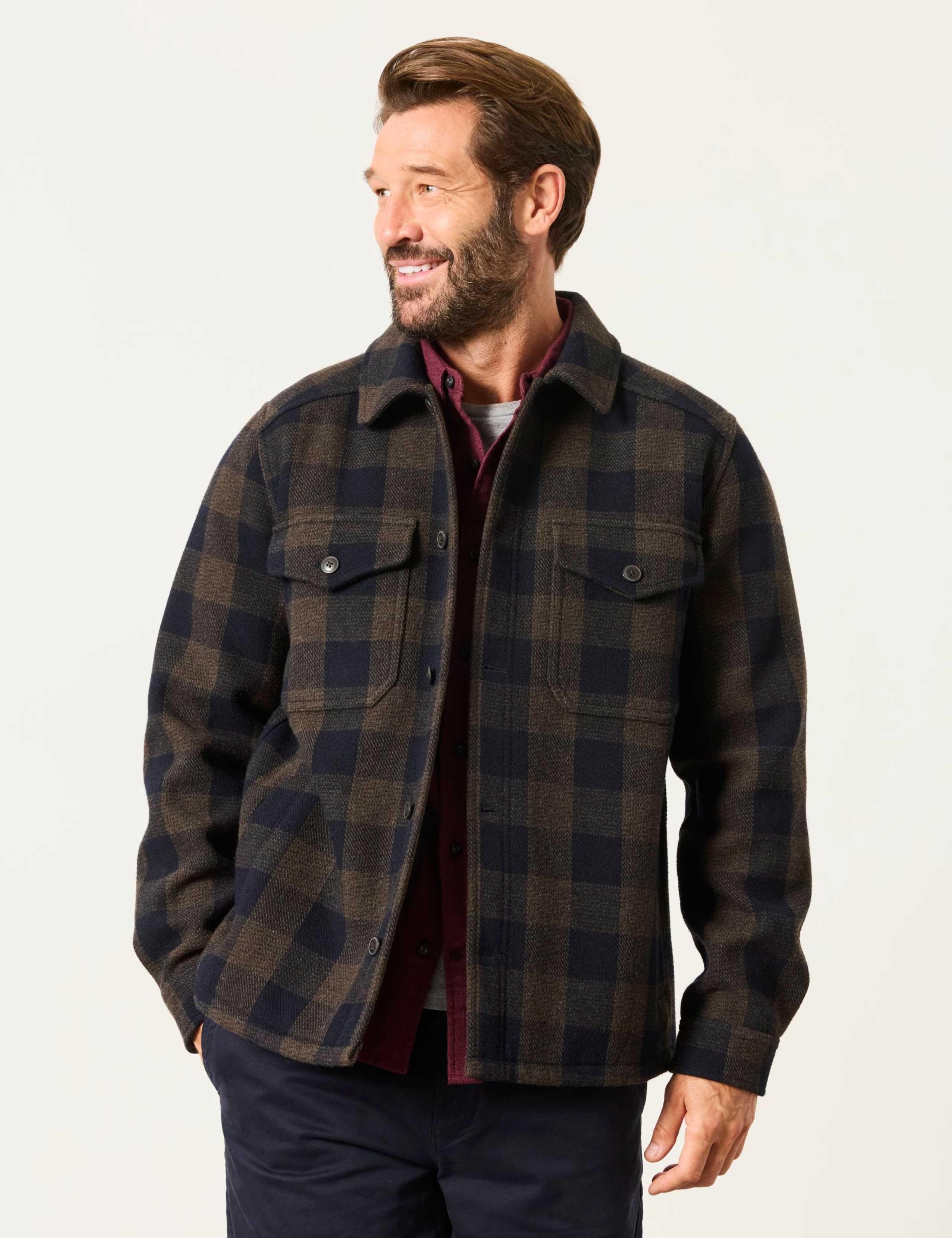 Wool Rich Overshirt