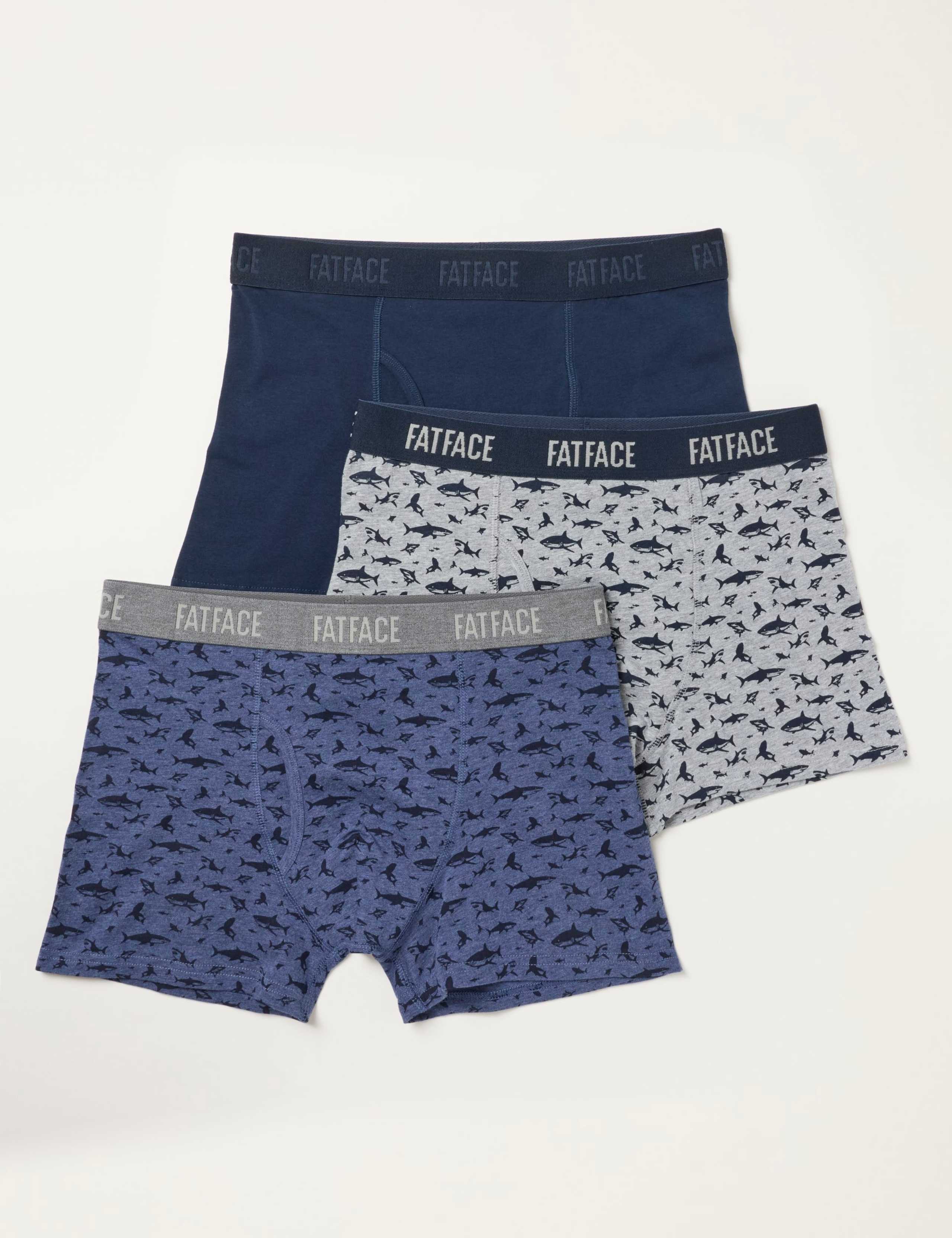 3pk Cotton Stretch Boxers