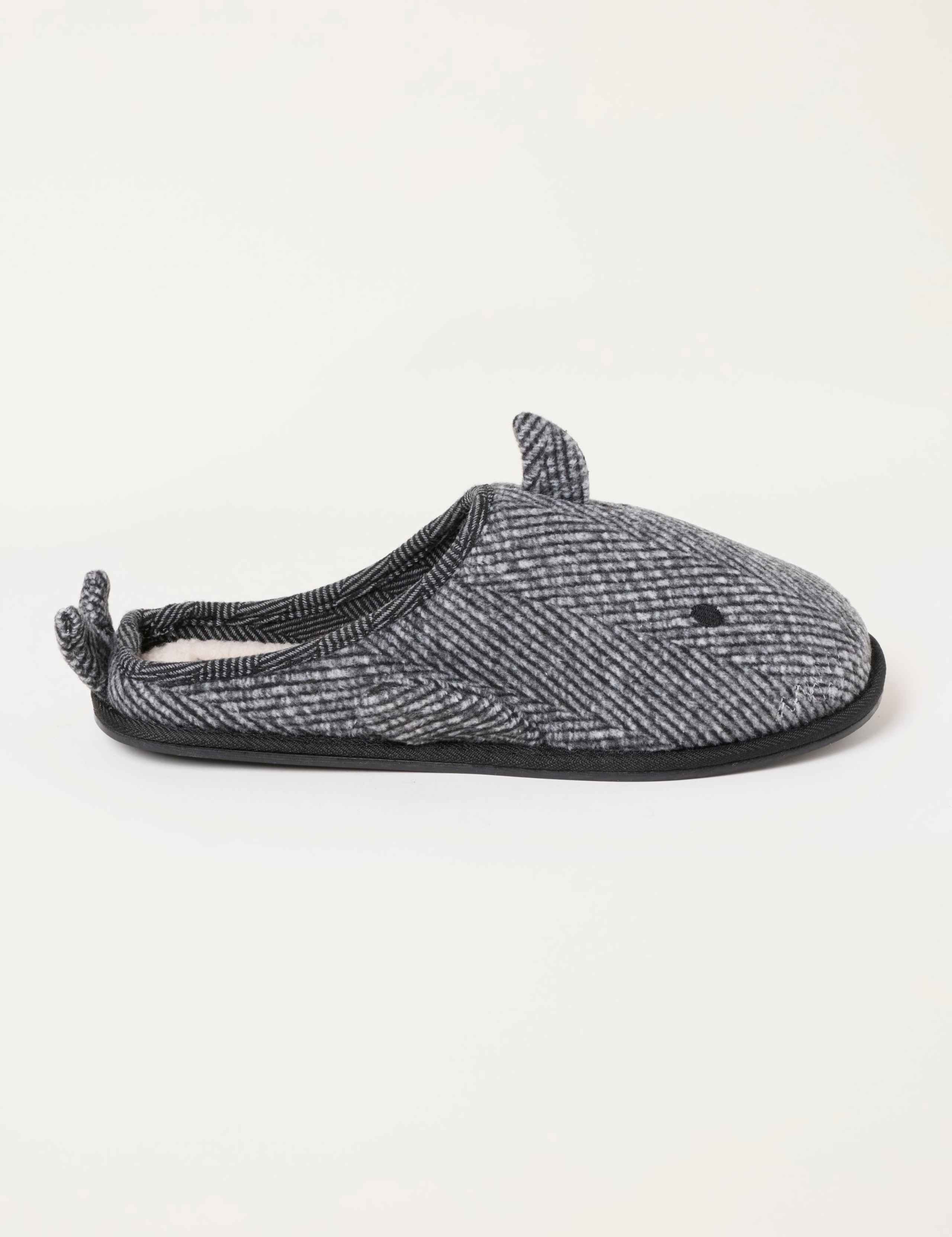 Shark Novelty Mule Slippers