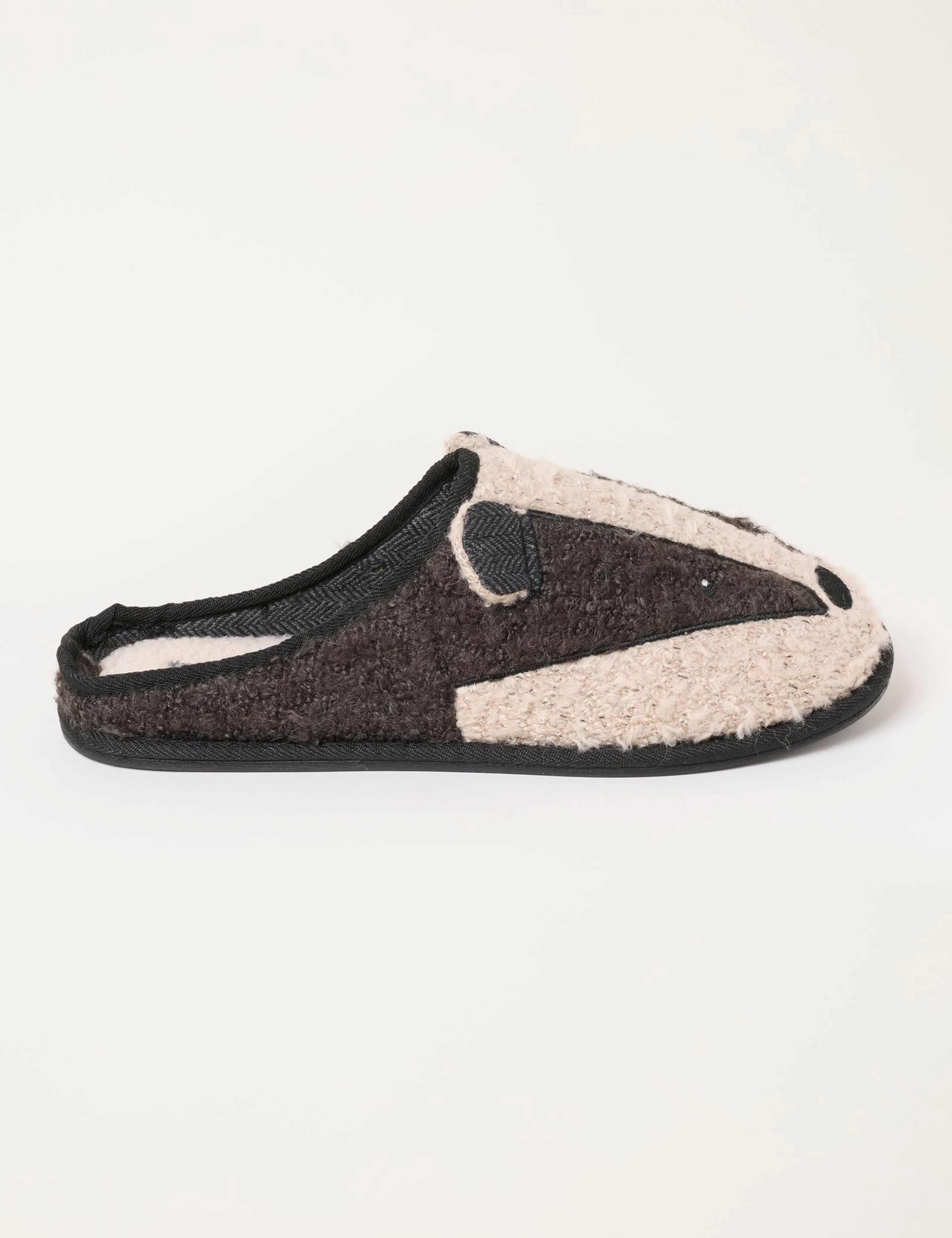 Badger Novelty Mule Slippers