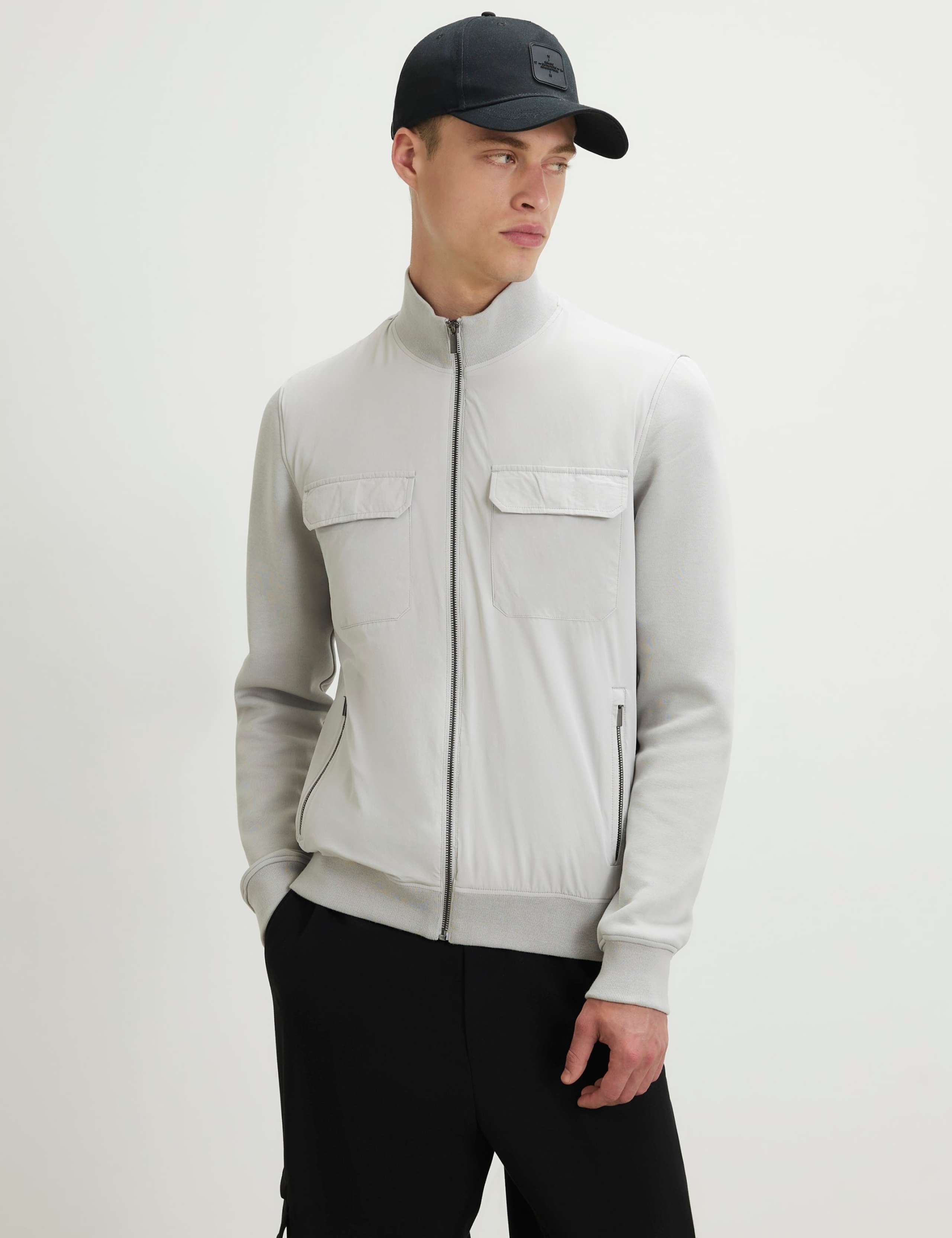 Lightweight Funnel Neck Jacket