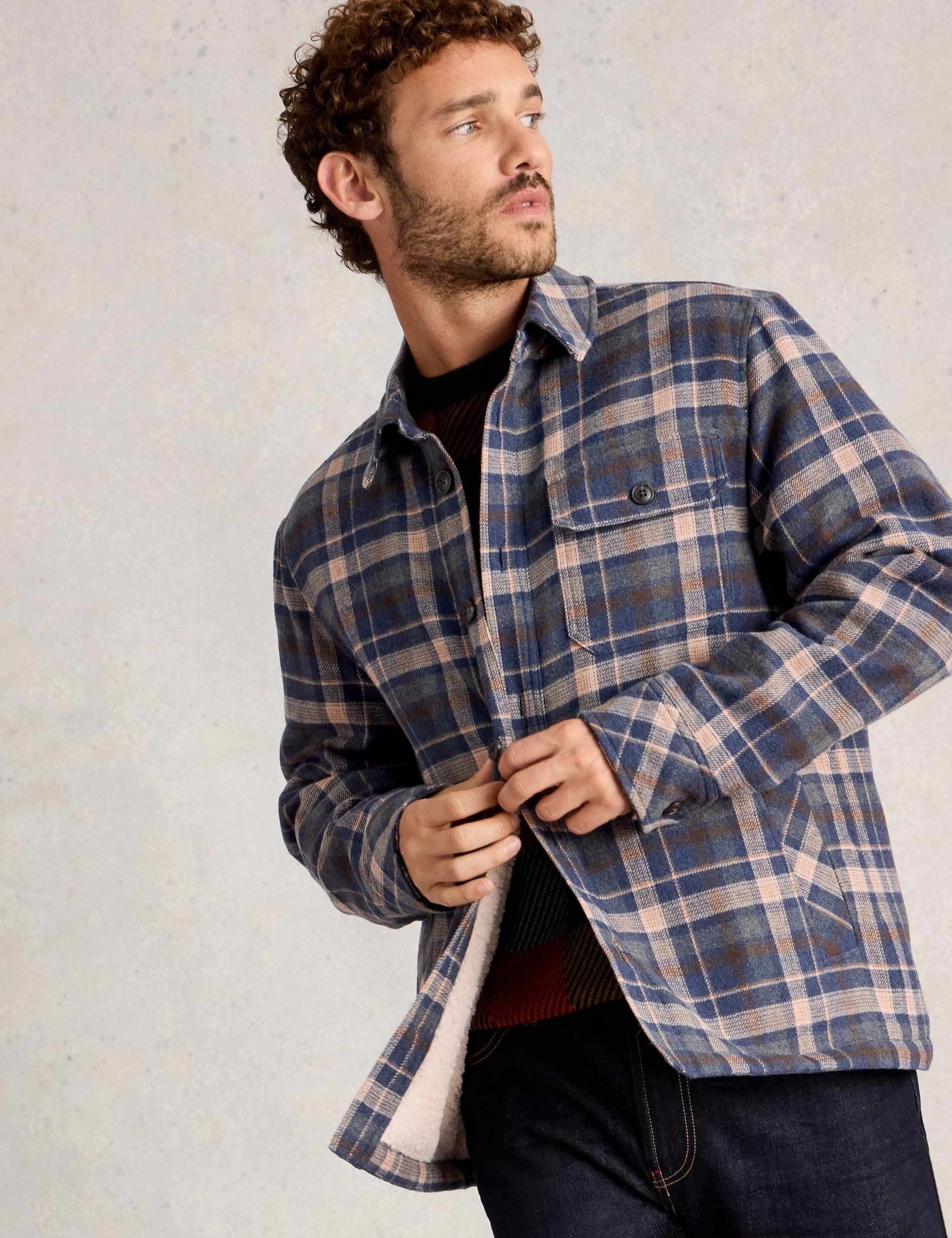 Checked Overcoat