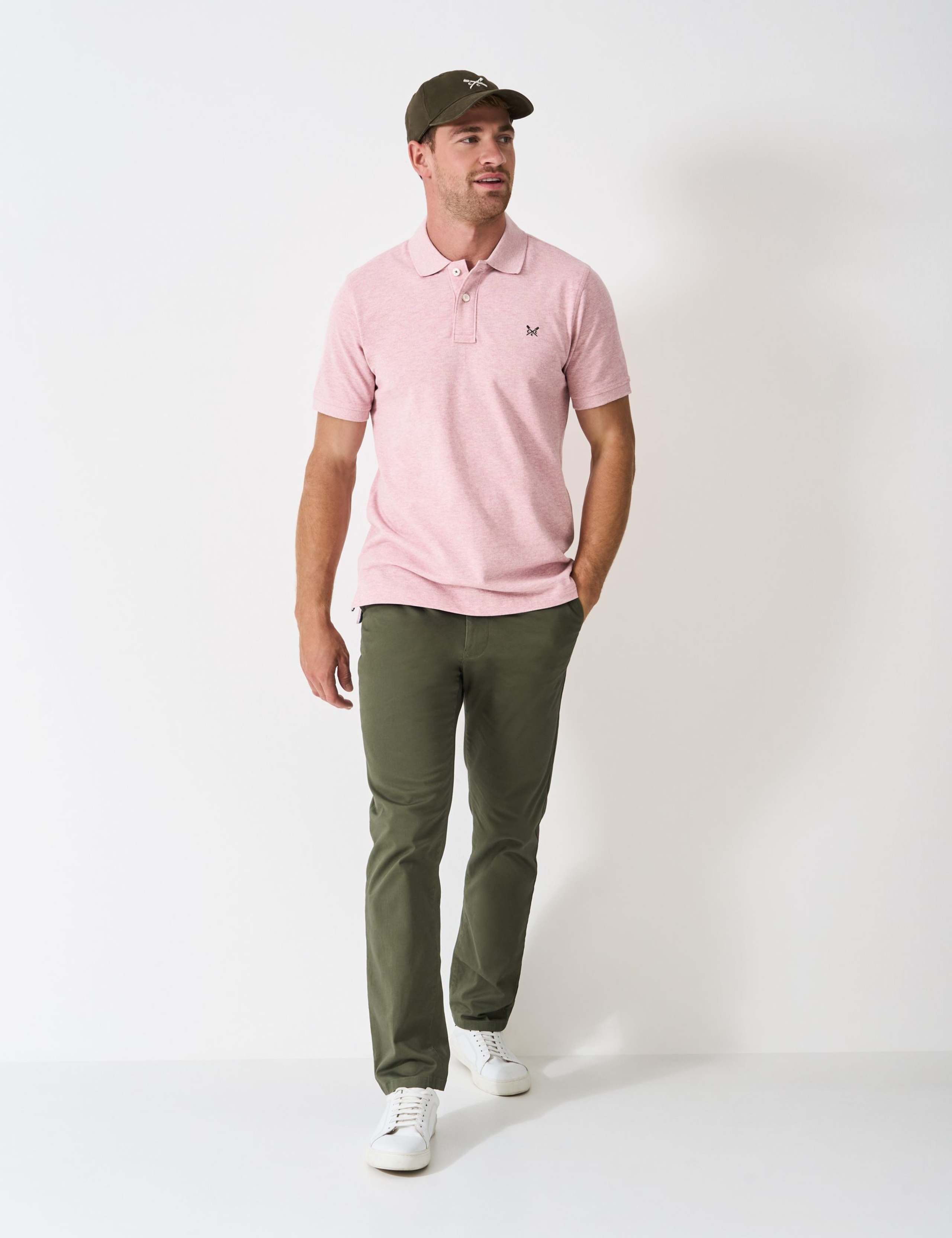 Pure Cotton Pique Polo Shirt