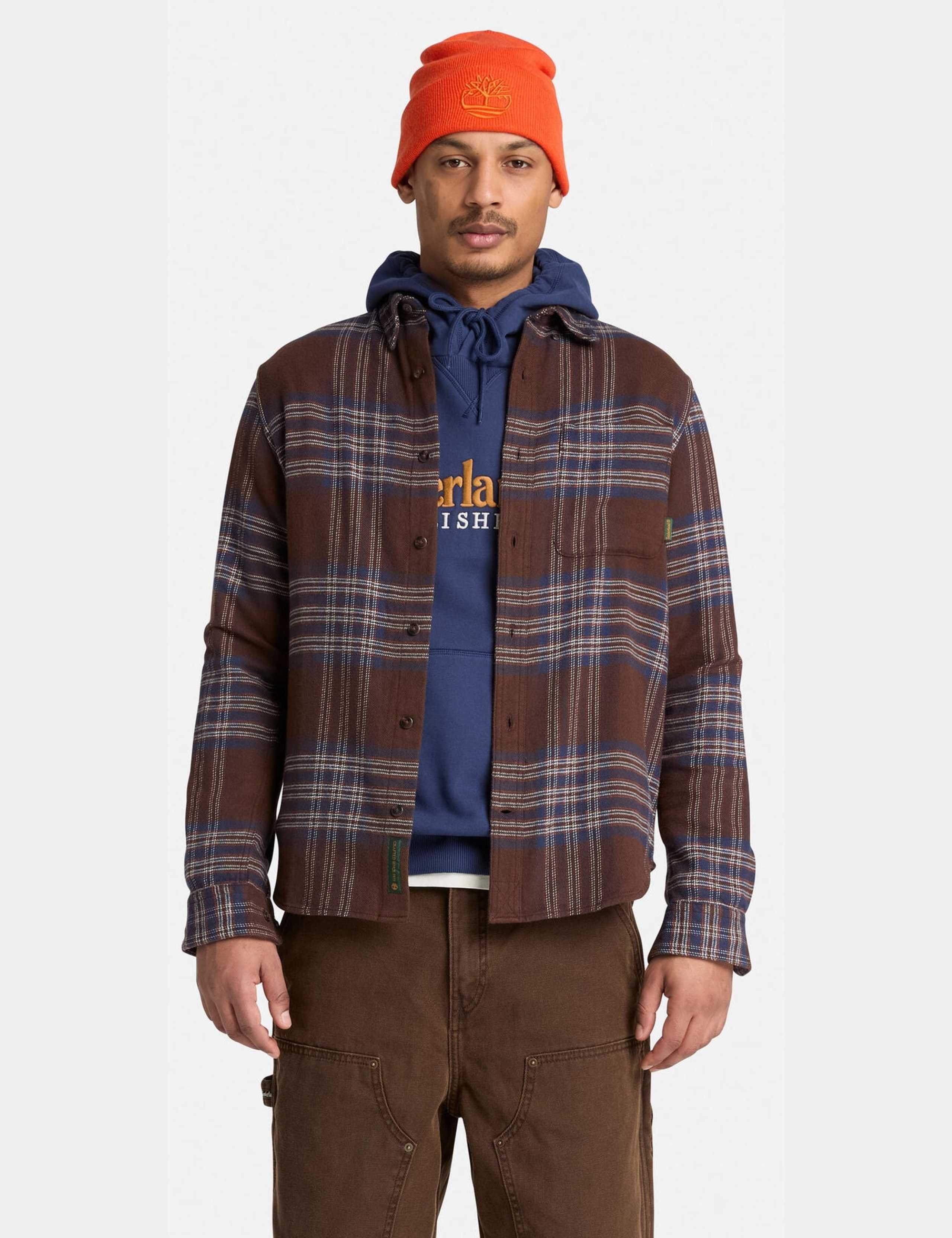 Regular Fit House Check Flannel Shirt