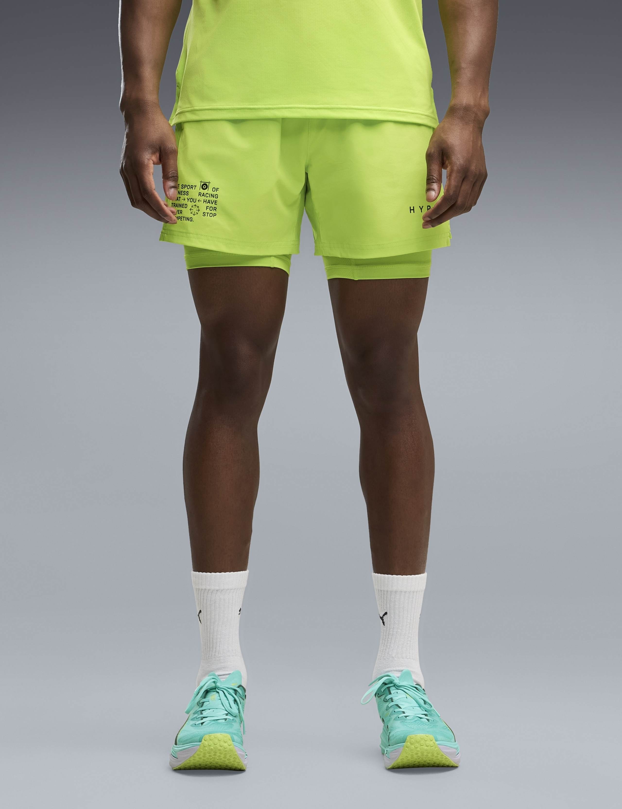 x Hyrox 2-in-1 PWRMODE Sports Shorts