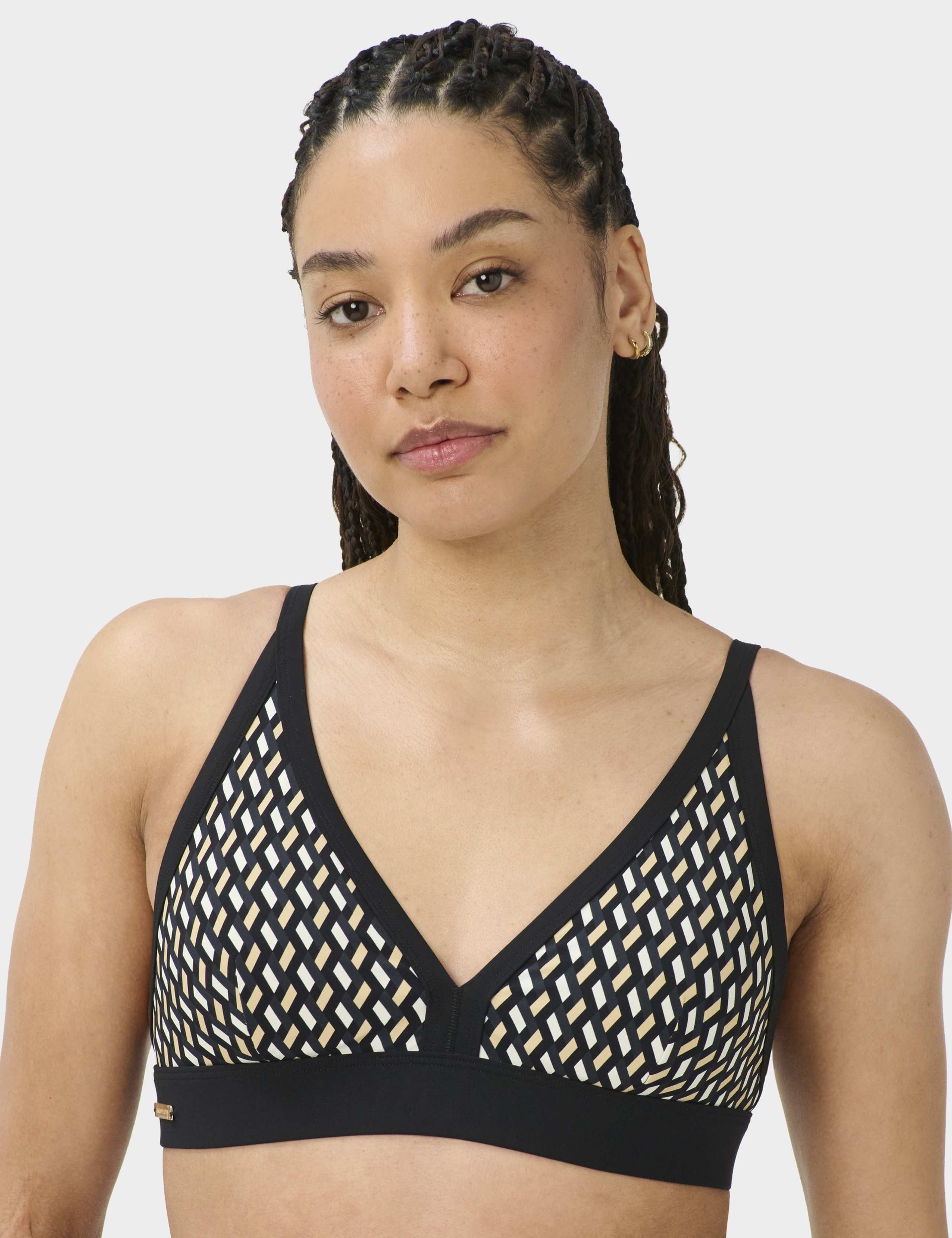 Core Triangle Bikini Top