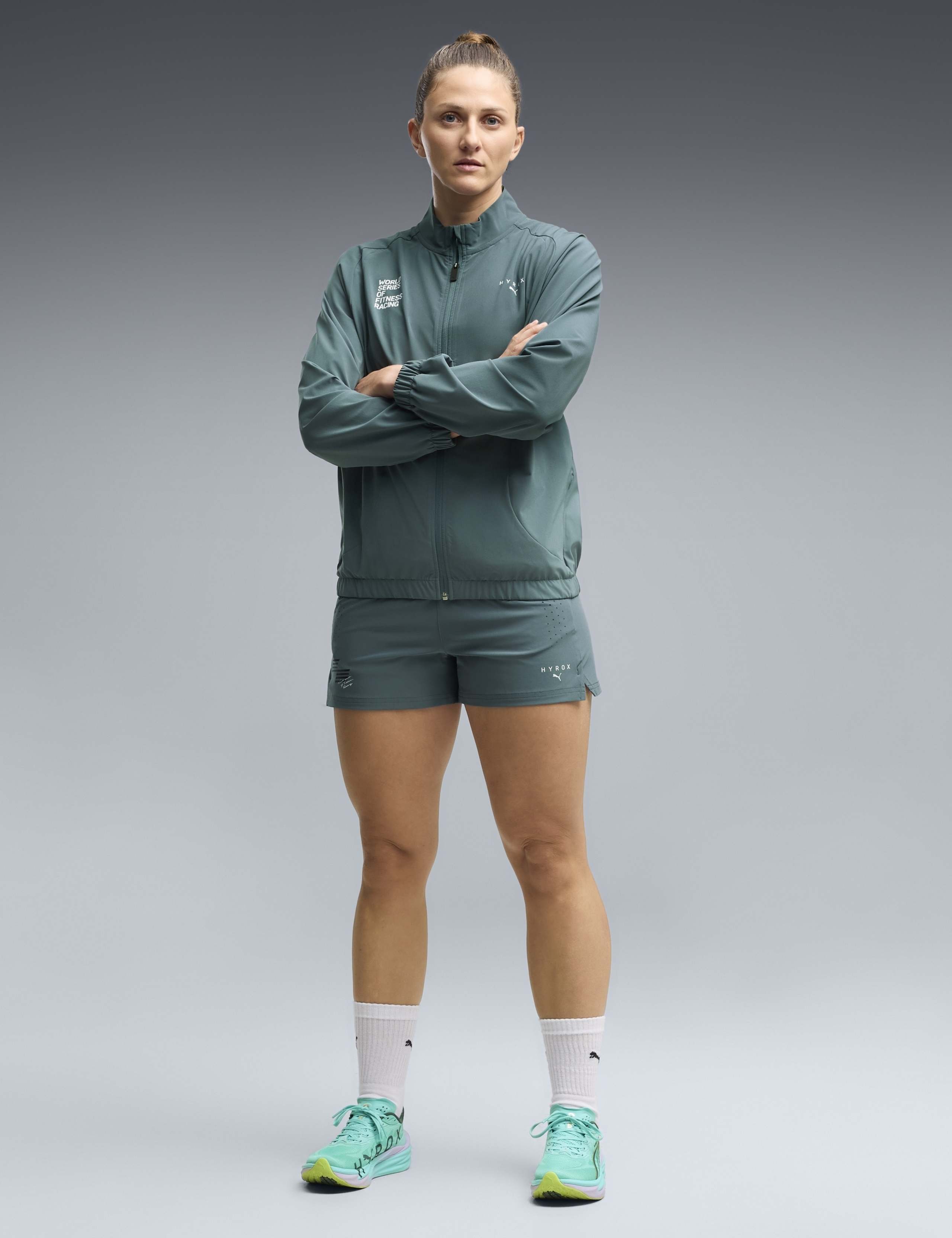 x Hyrox PWRMODE Woven Shorts