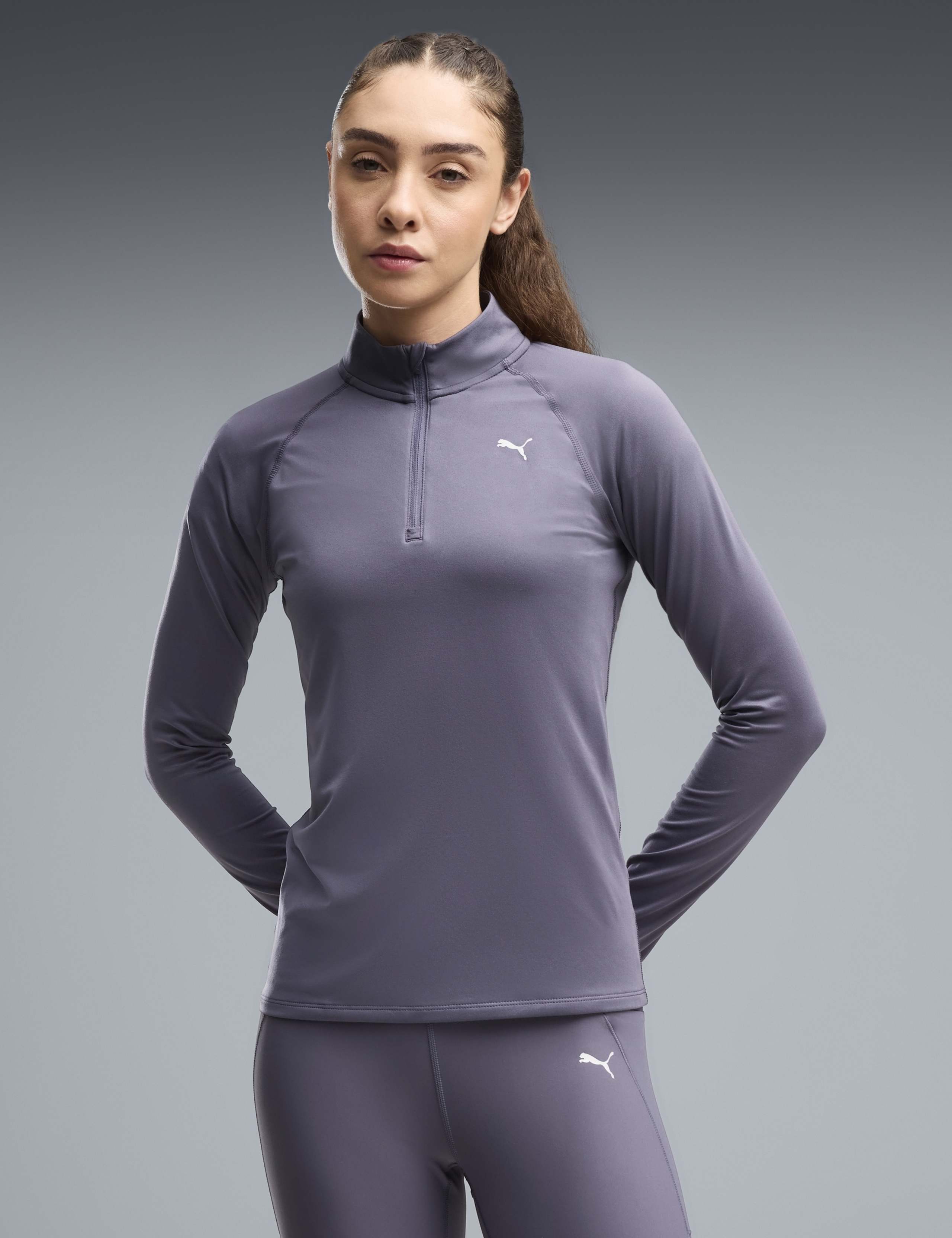Run Velocity Cloudspun Quarter-Zip Top