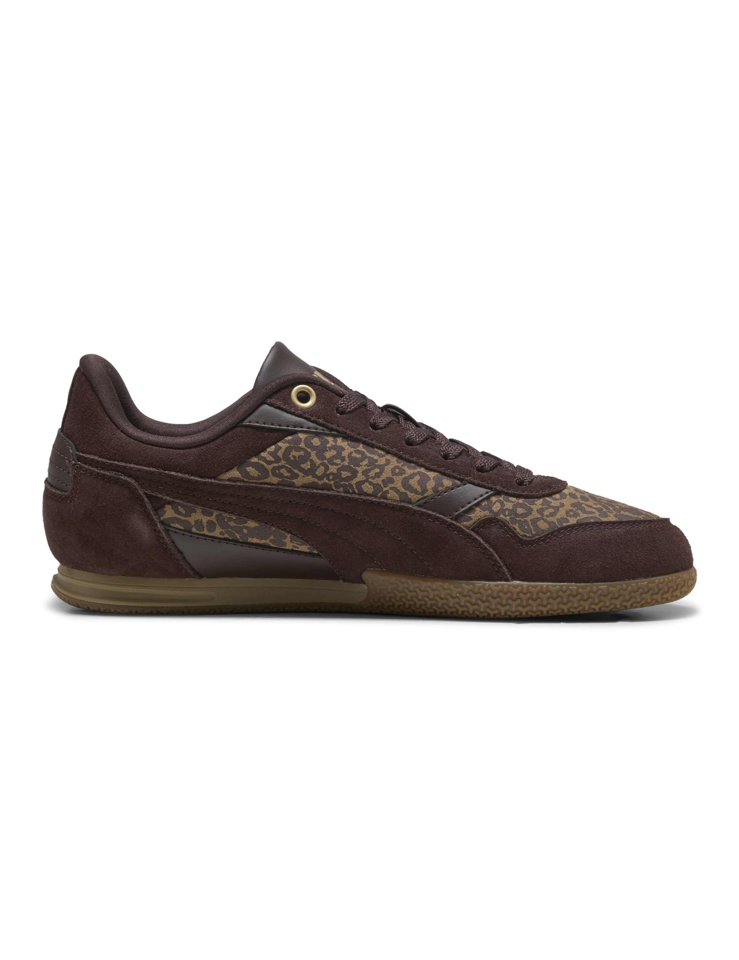 Bella Donna Feline Leopard Print Trainers