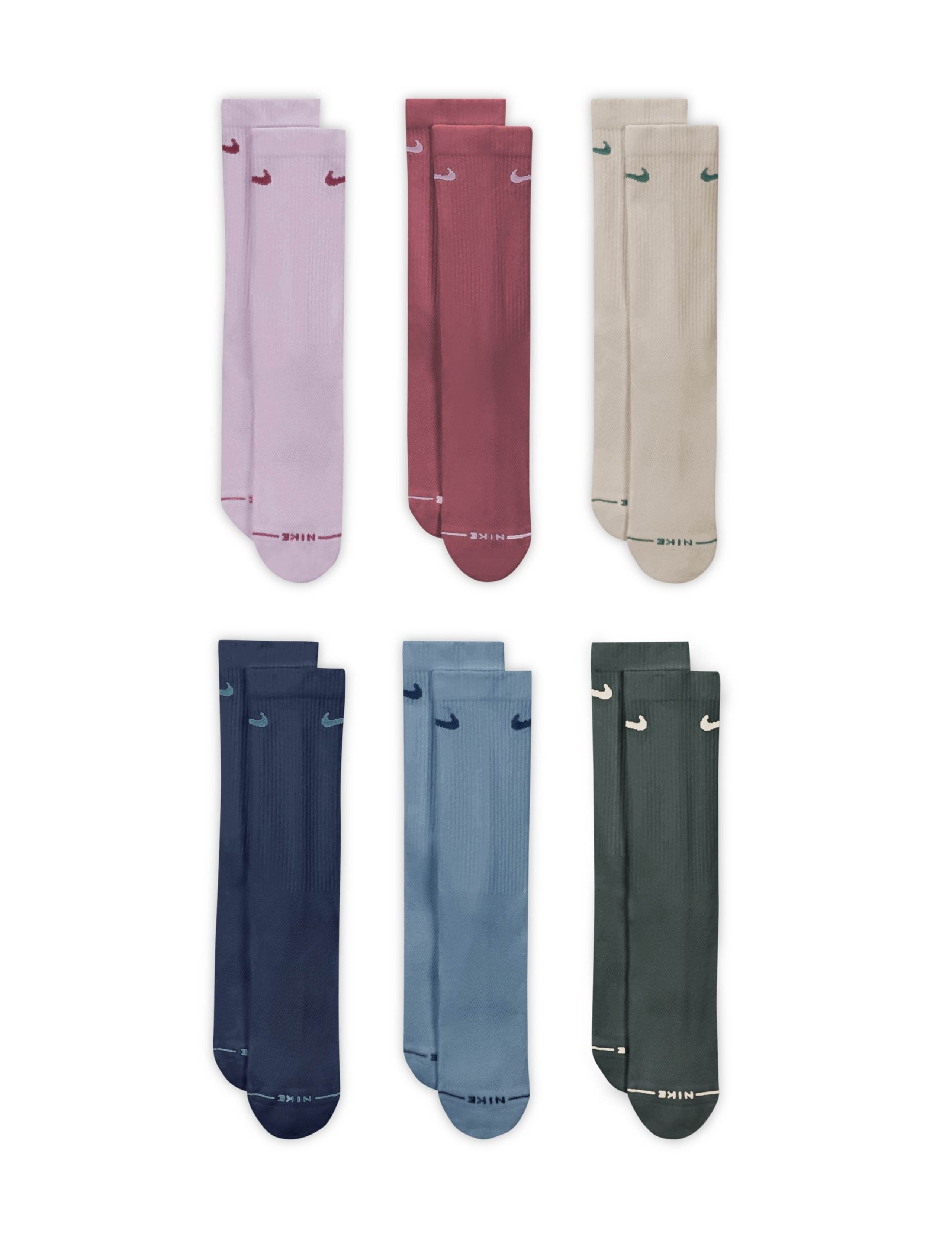 6 Pack Everyday Elevated Trainer Socks