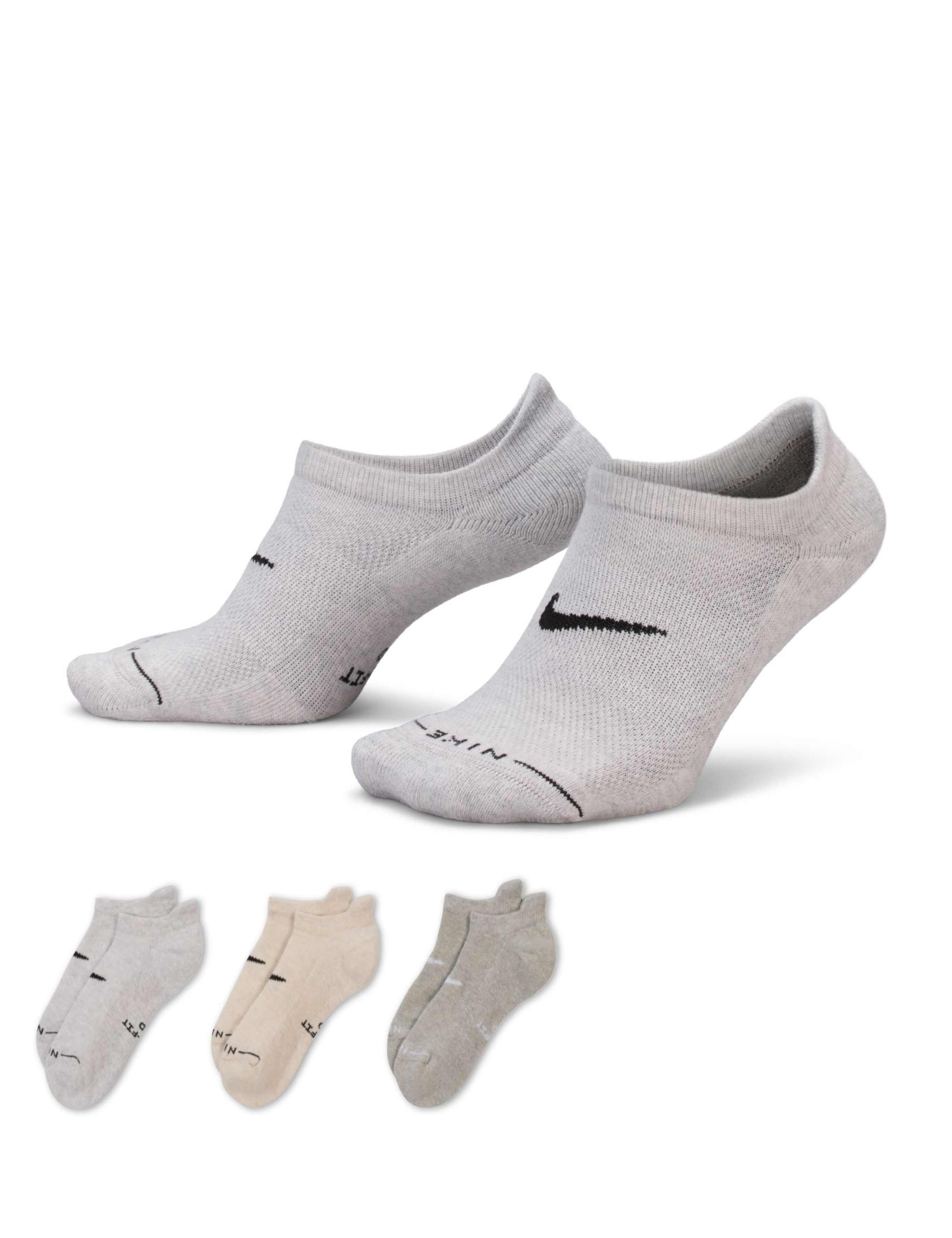 3 Pack Elevated No-Show Trainer Liner Socks