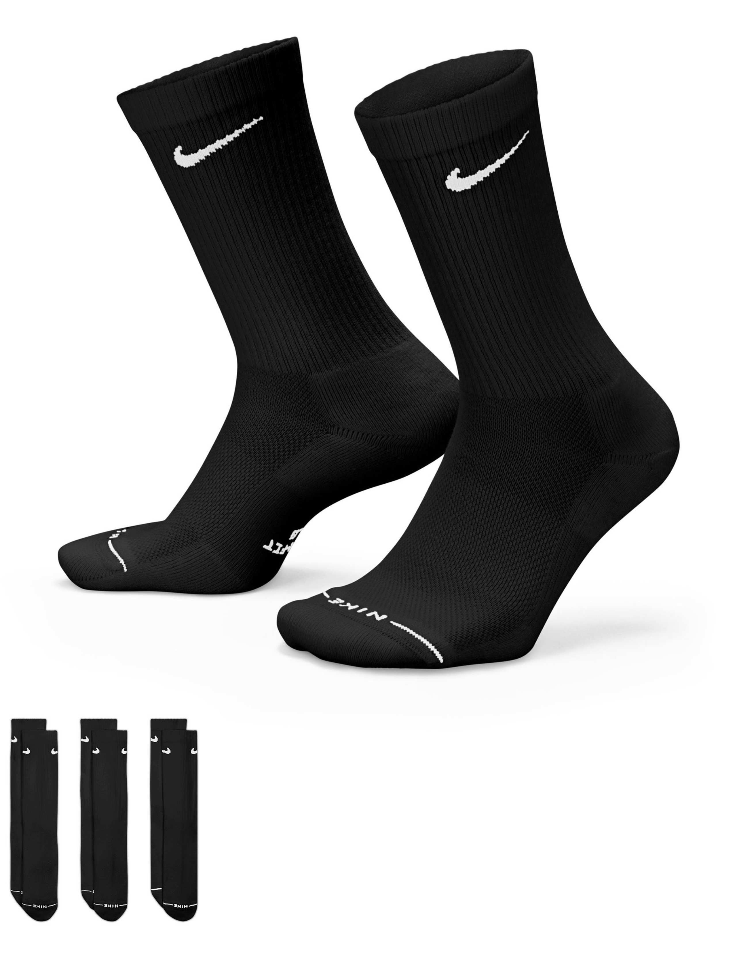 3 Pack Everyday Elevated Cotton Rich Crew Socks
