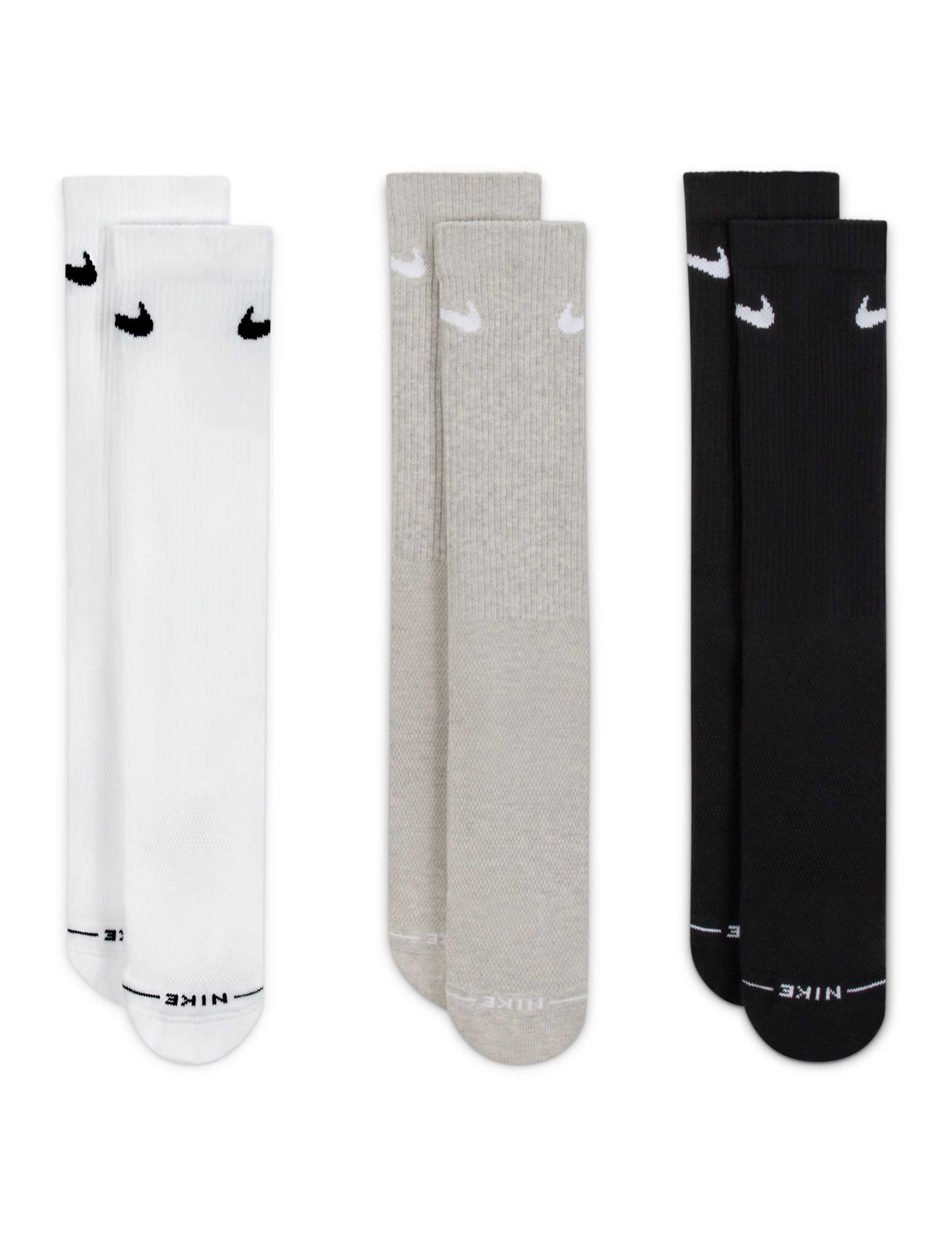 3 Pack Everyday Elevated Cotton Rich Crew Socks