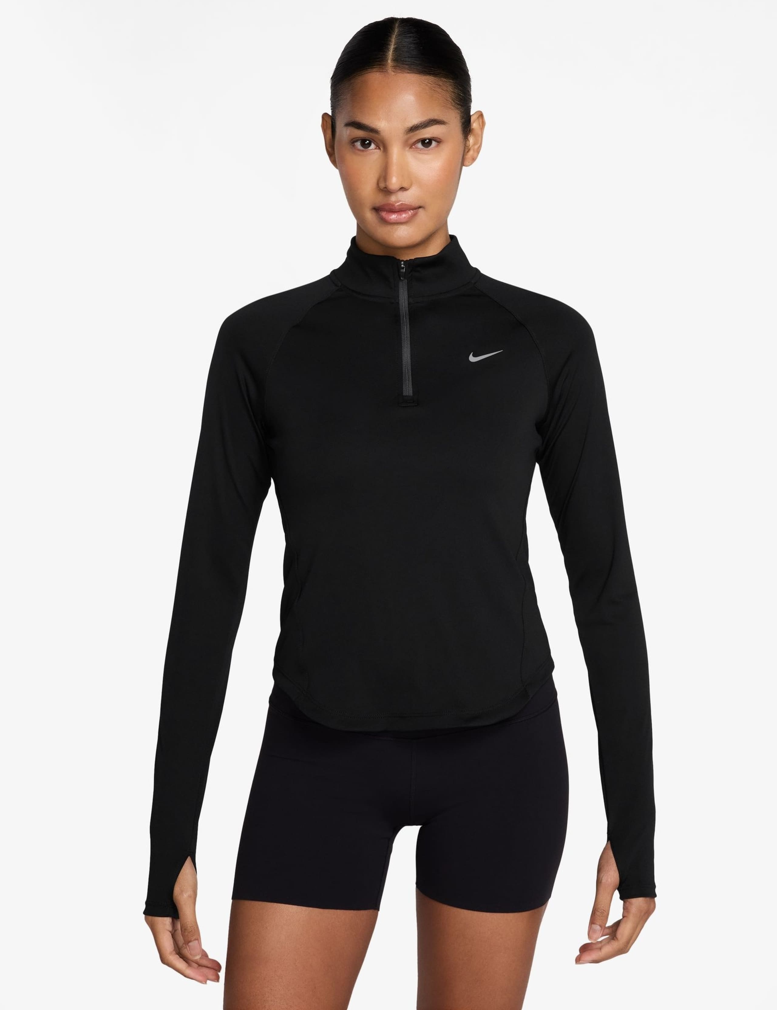 Tempo Dri-Fit Half Zip Fitted Running Top