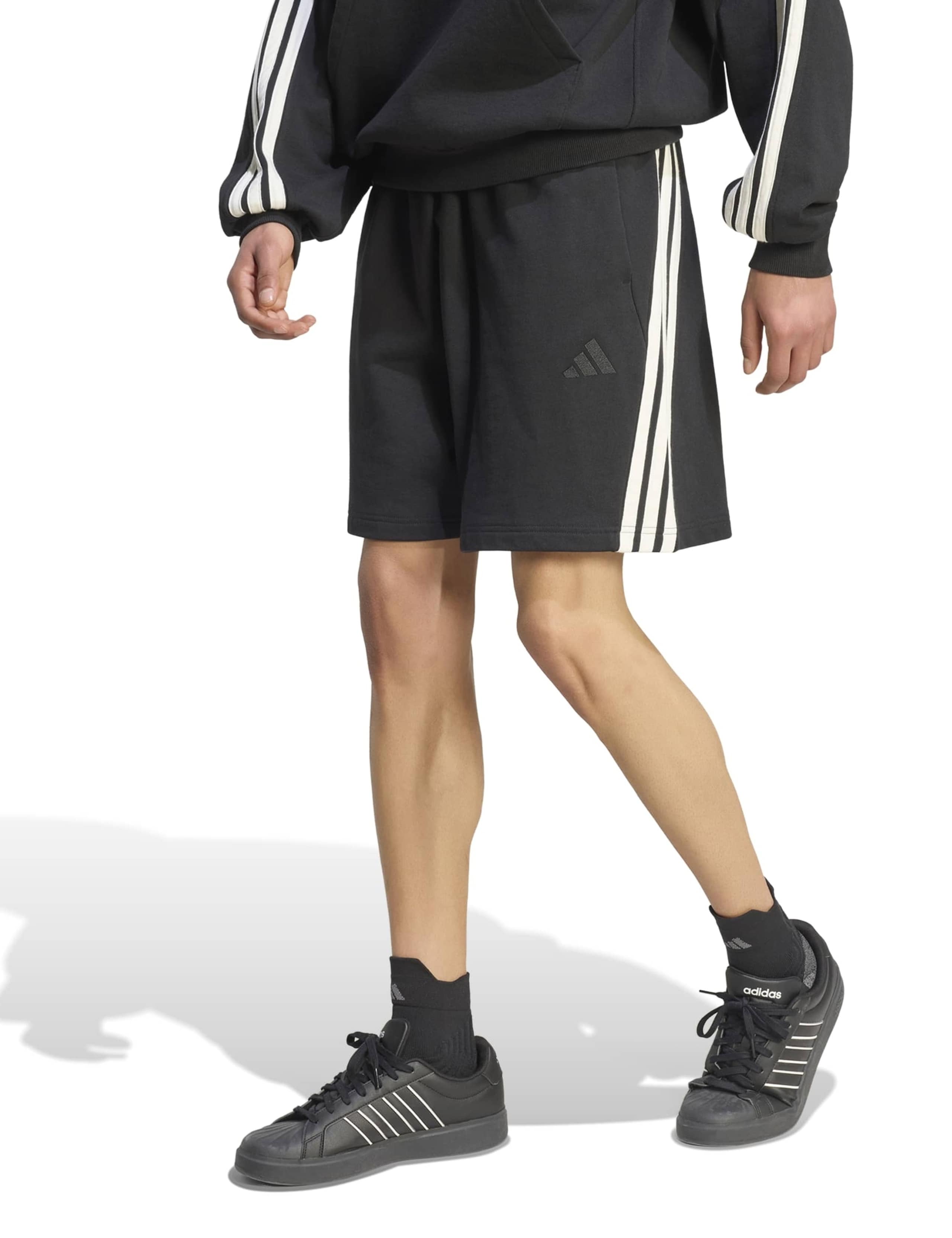 3 Stripes Pure Cotton Shorts