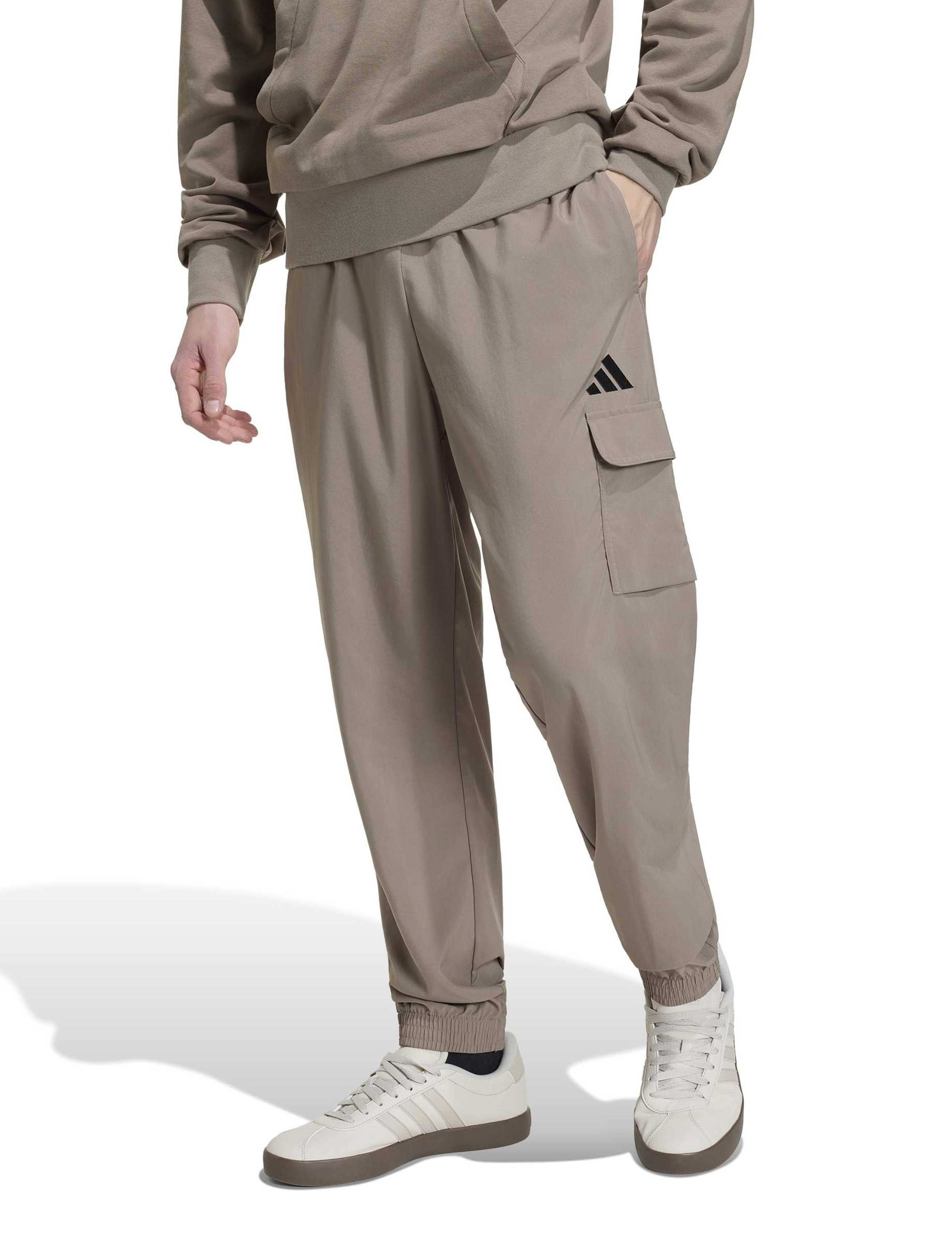 Essentials Regular Fit Cuffed Cargo Joggers