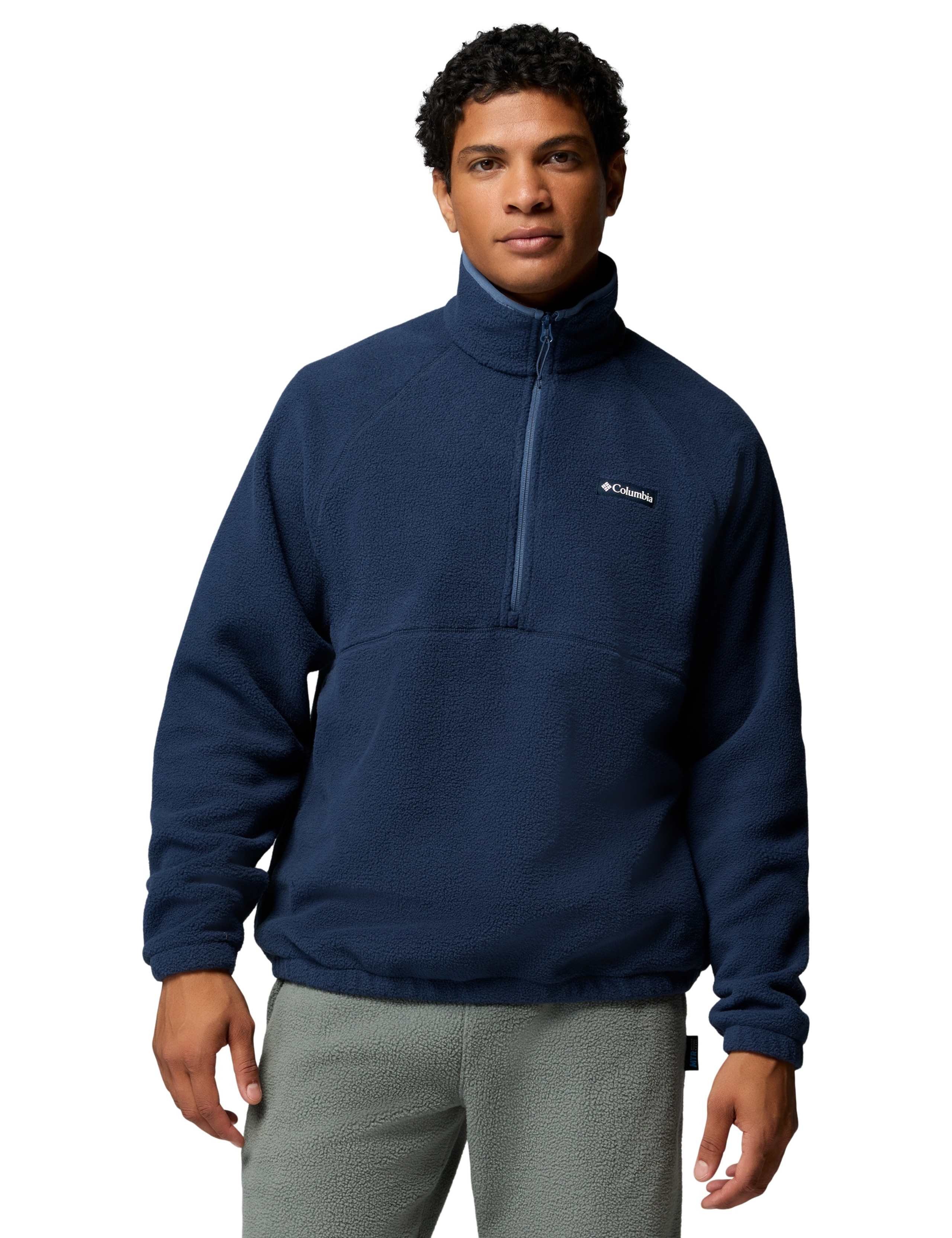 Timber Crest Funnel Neck Half Zip Fleece