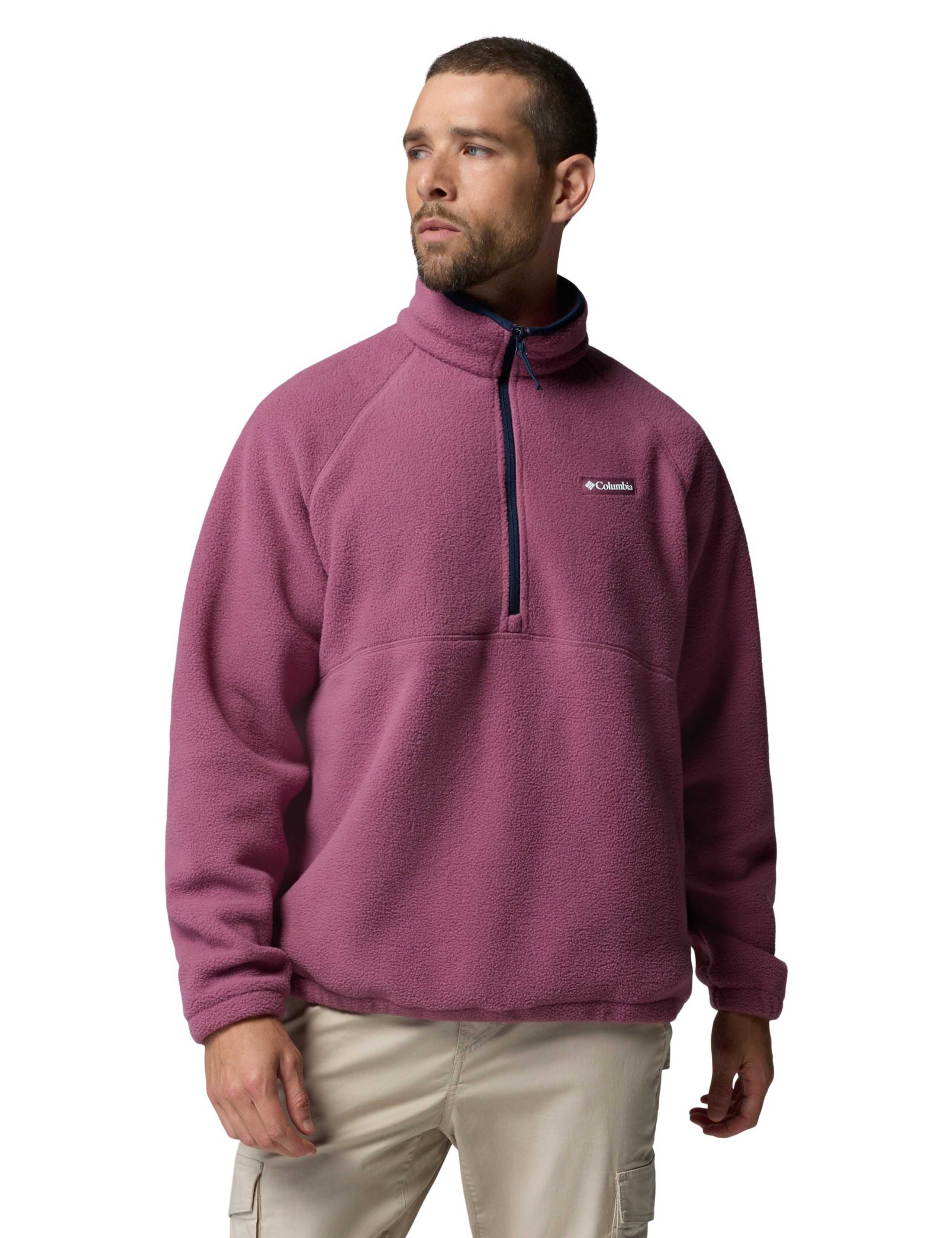 Timber Crest Funnel Neck Half Zip Fleece