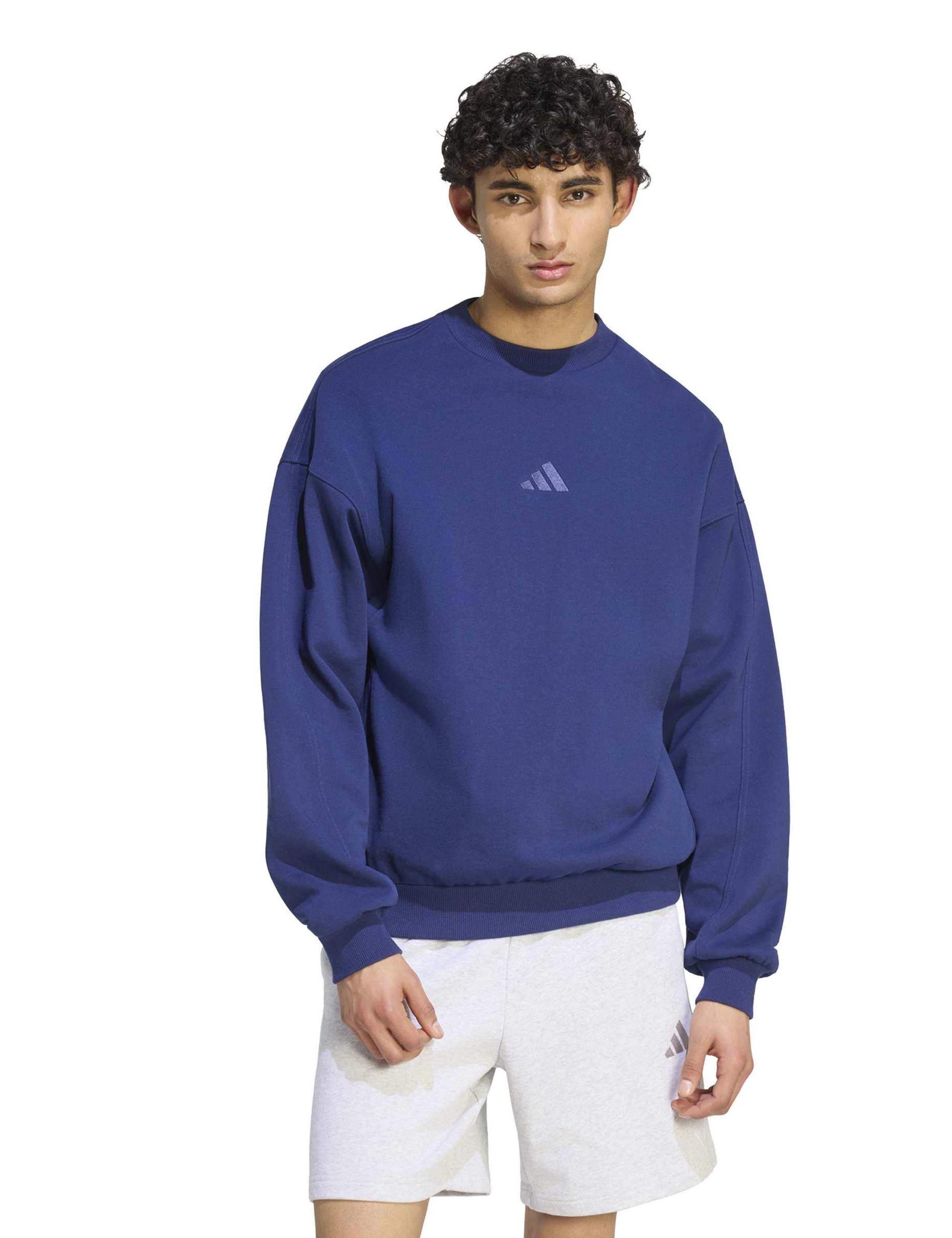Pure Cotton Crew Neck Sweatshirt