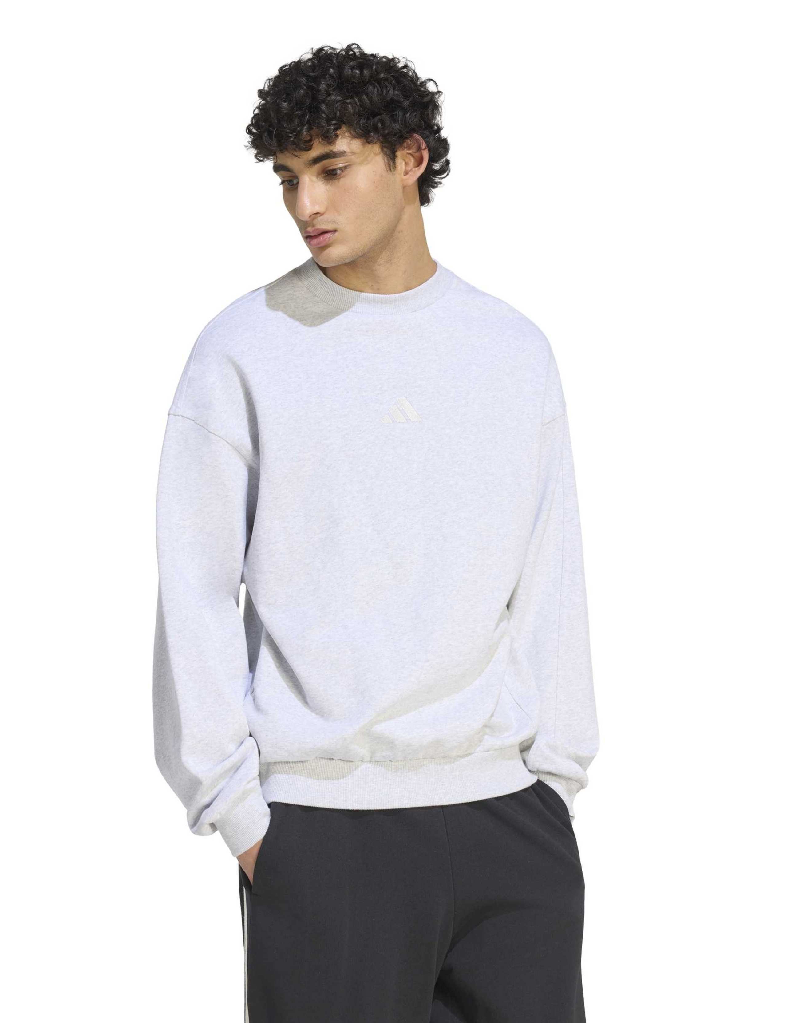 Pure Cotton Crew Neck Sweatshirt