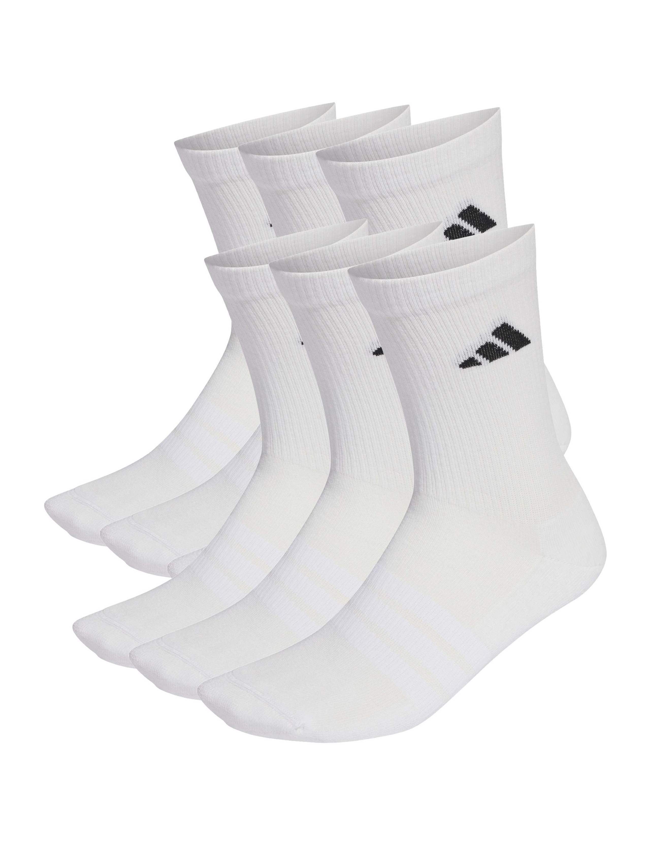 Cushioned Crew Socks 6 Pair Pack