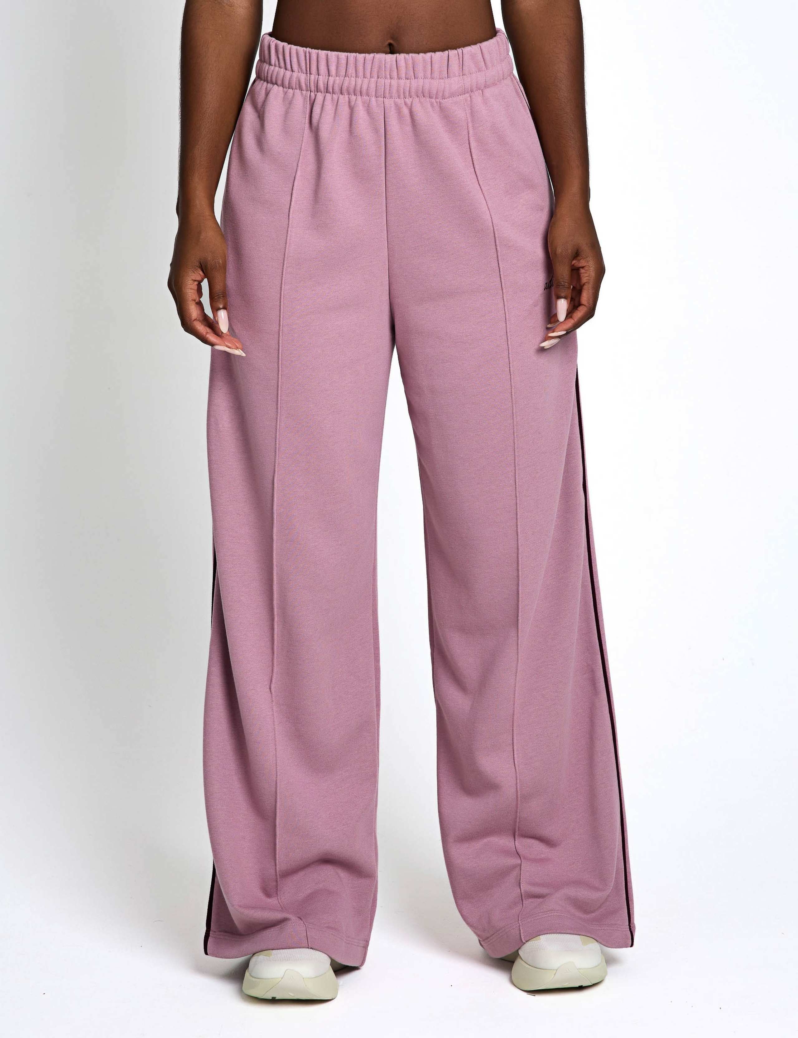 Soft Lux High Waisted Loose Fit Trousers