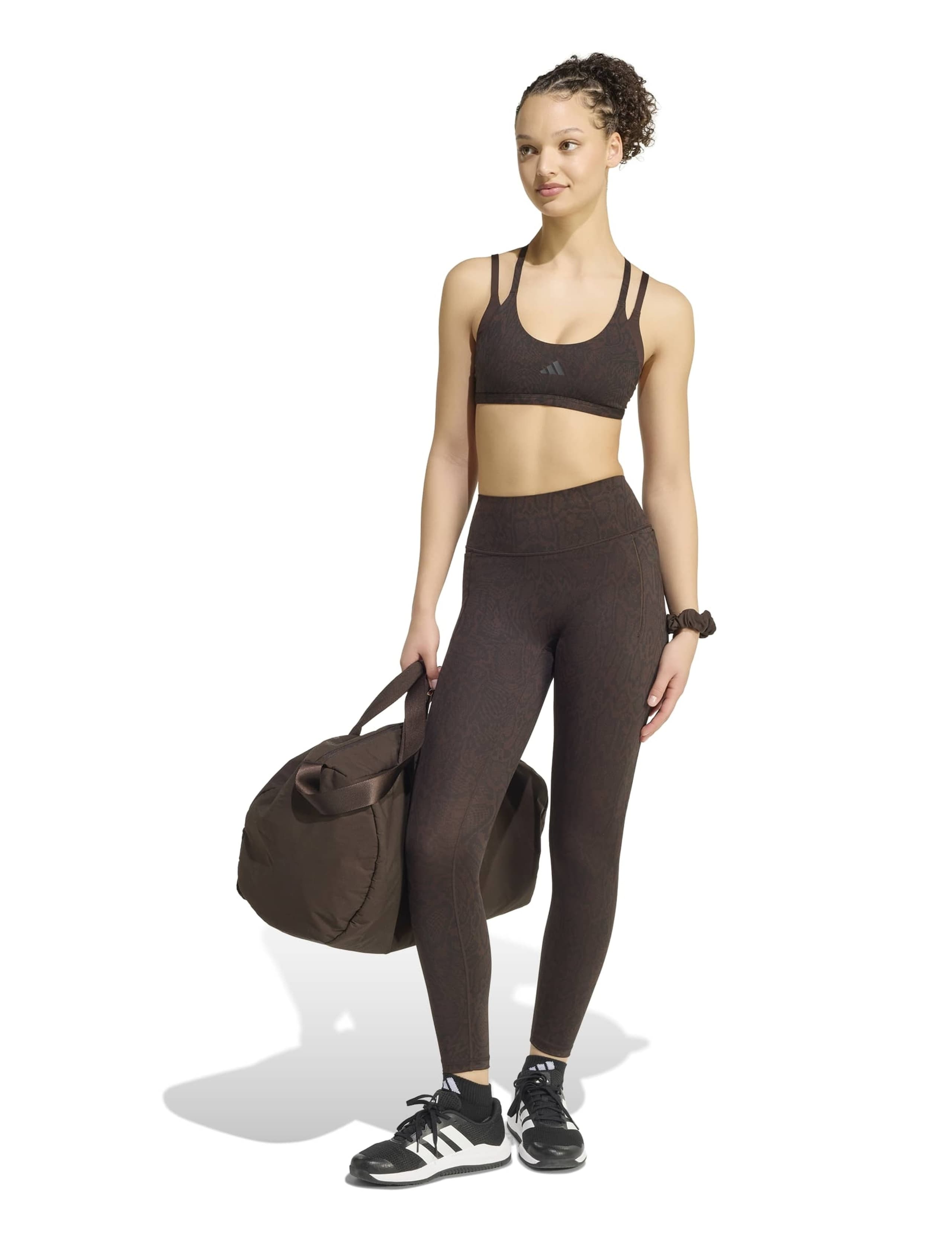 Optime Snakeskin Print Leggings