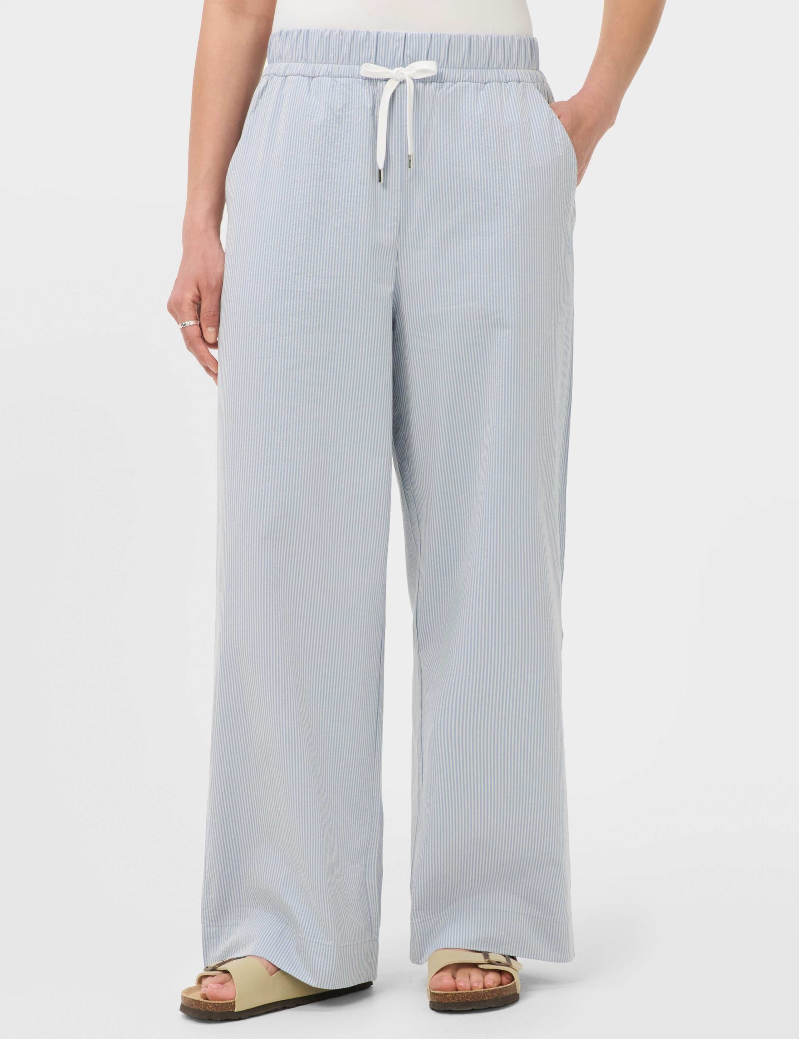 Summer Stripe Regular Trouser