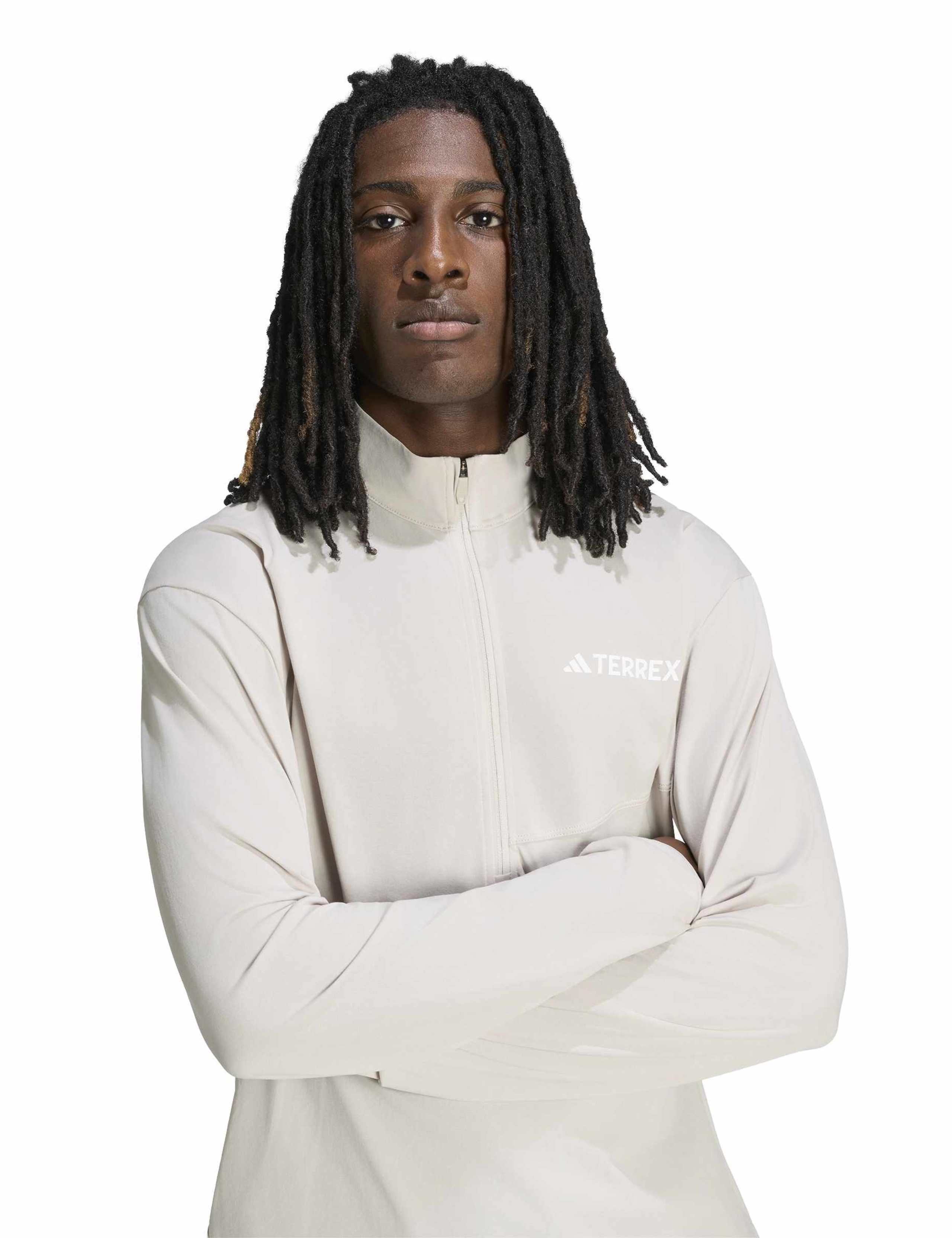 Multi Climacool 1/2 Zip Long-Sleeve Top