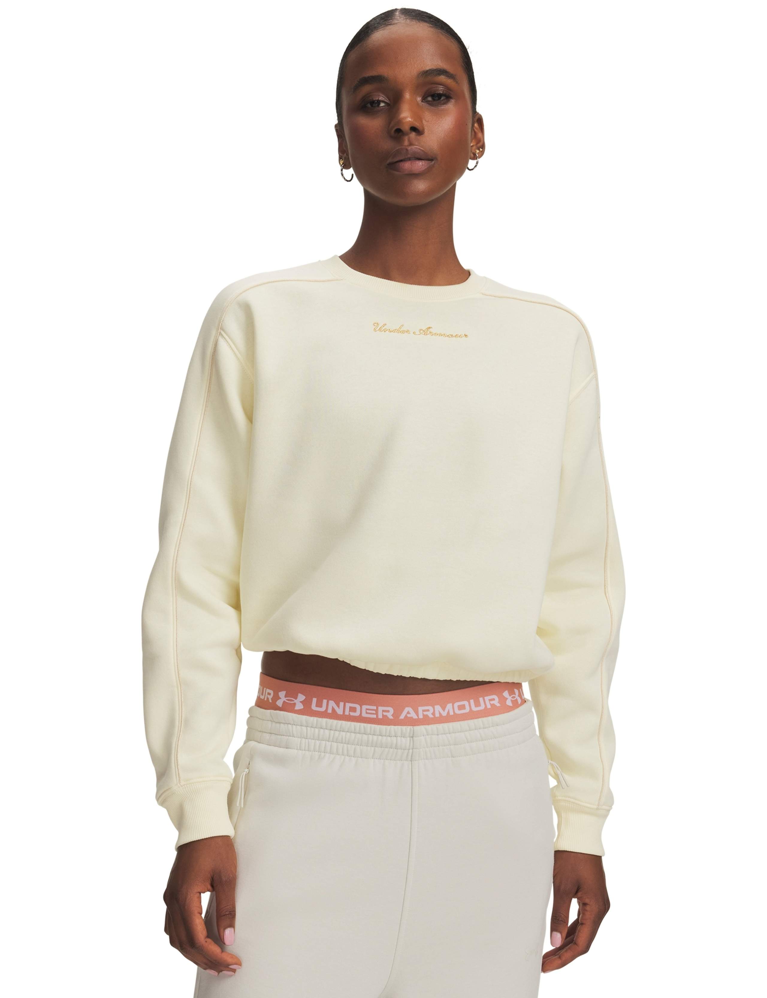 Rival Fleece Shimmer Logo Crew Neck Sweatshirt