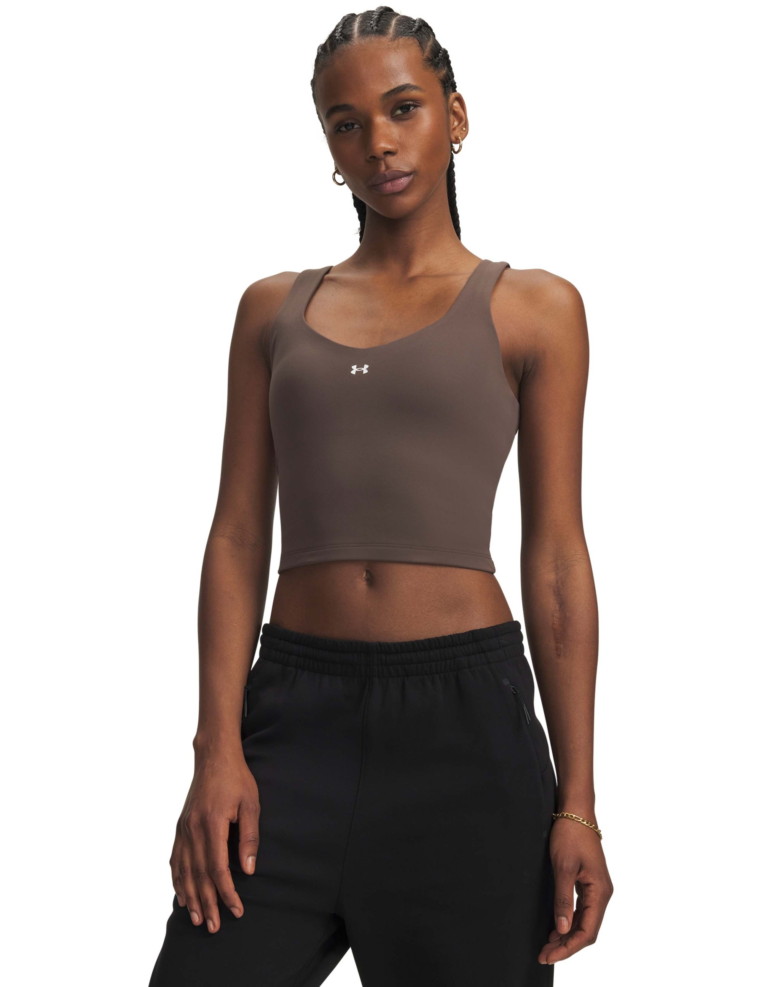 Motion Fitted Crop Vest Tank Top