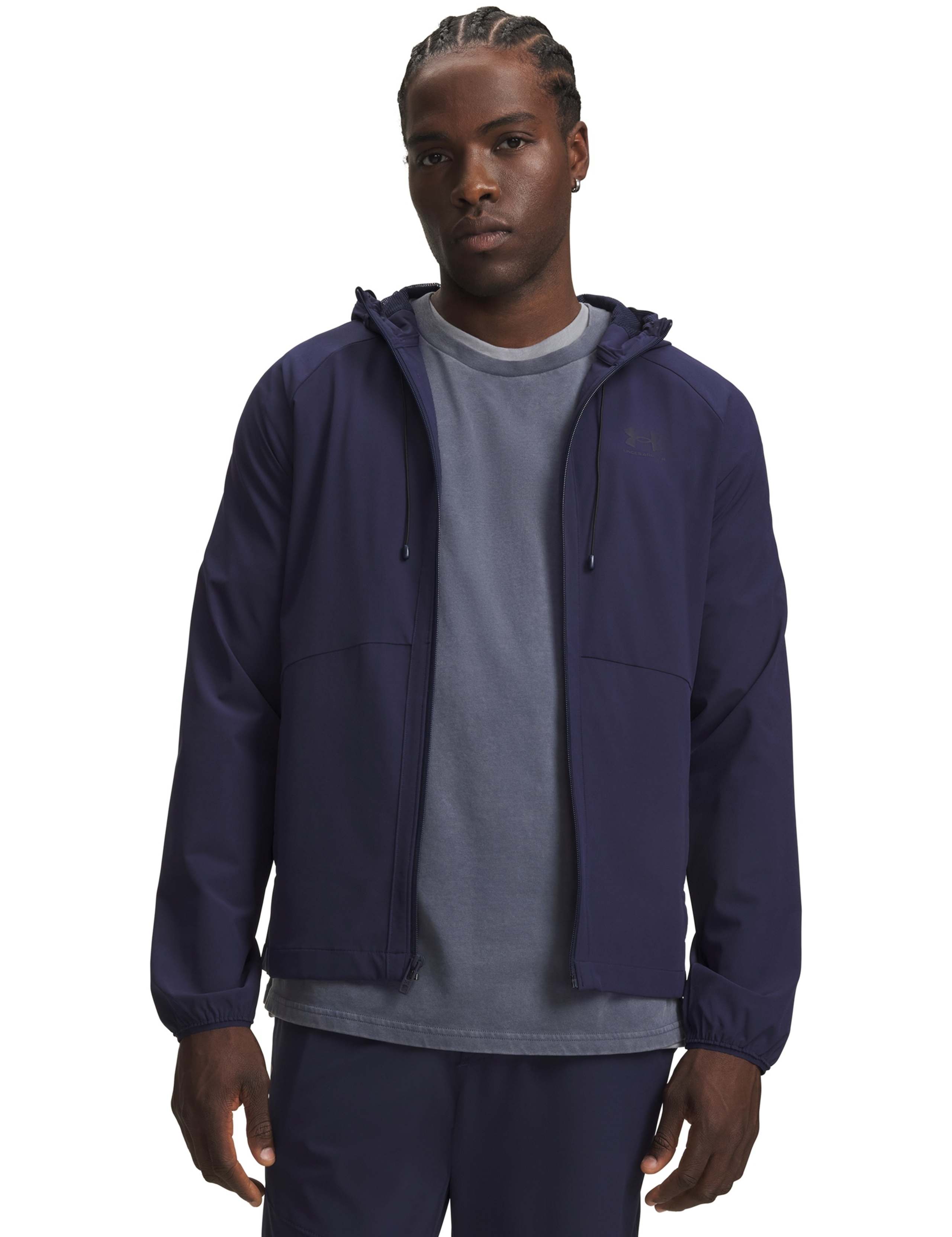 Vibe Lightweight Zip Up Windbreaker Jacket
