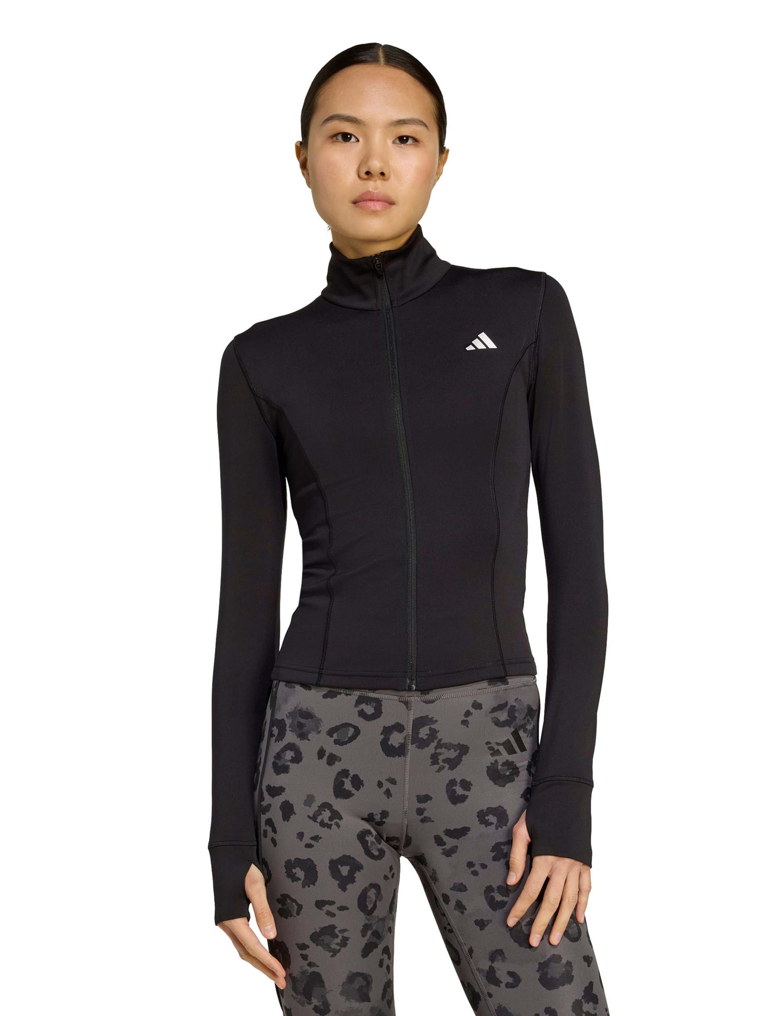 Optime Essentials Zip Up Funnel Neck Jacket